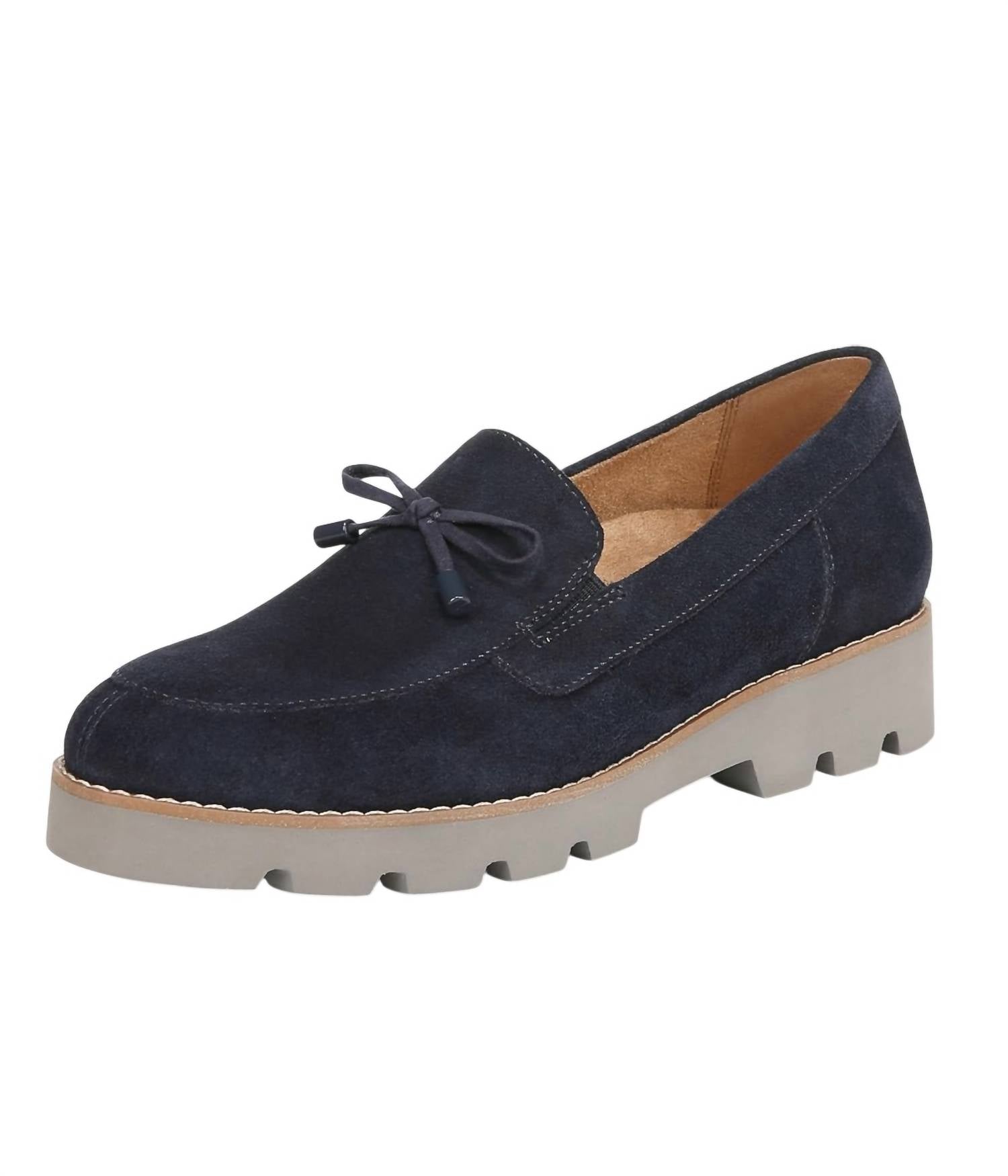 00cbfbd5-5f3c-4260-95eb-1781f0e720cf-upscale_15k-1500x1500-70 Vionic - Women's Finley Suede Bow Loafers - Image 1
