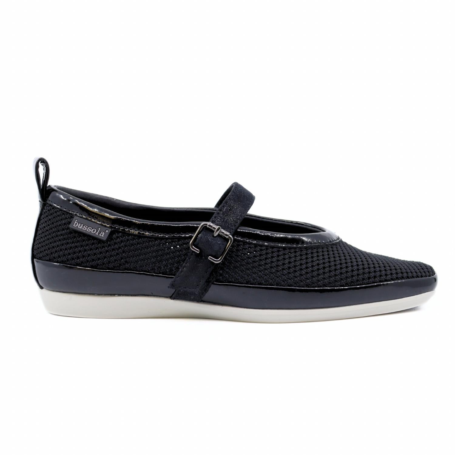 01f87771-5a38-4f4d-879e-9a34ef163369-upscale_15k-1500x1500-1 Bussola - Vanya Nero Knit Mesh Mary Jane - Image 1
