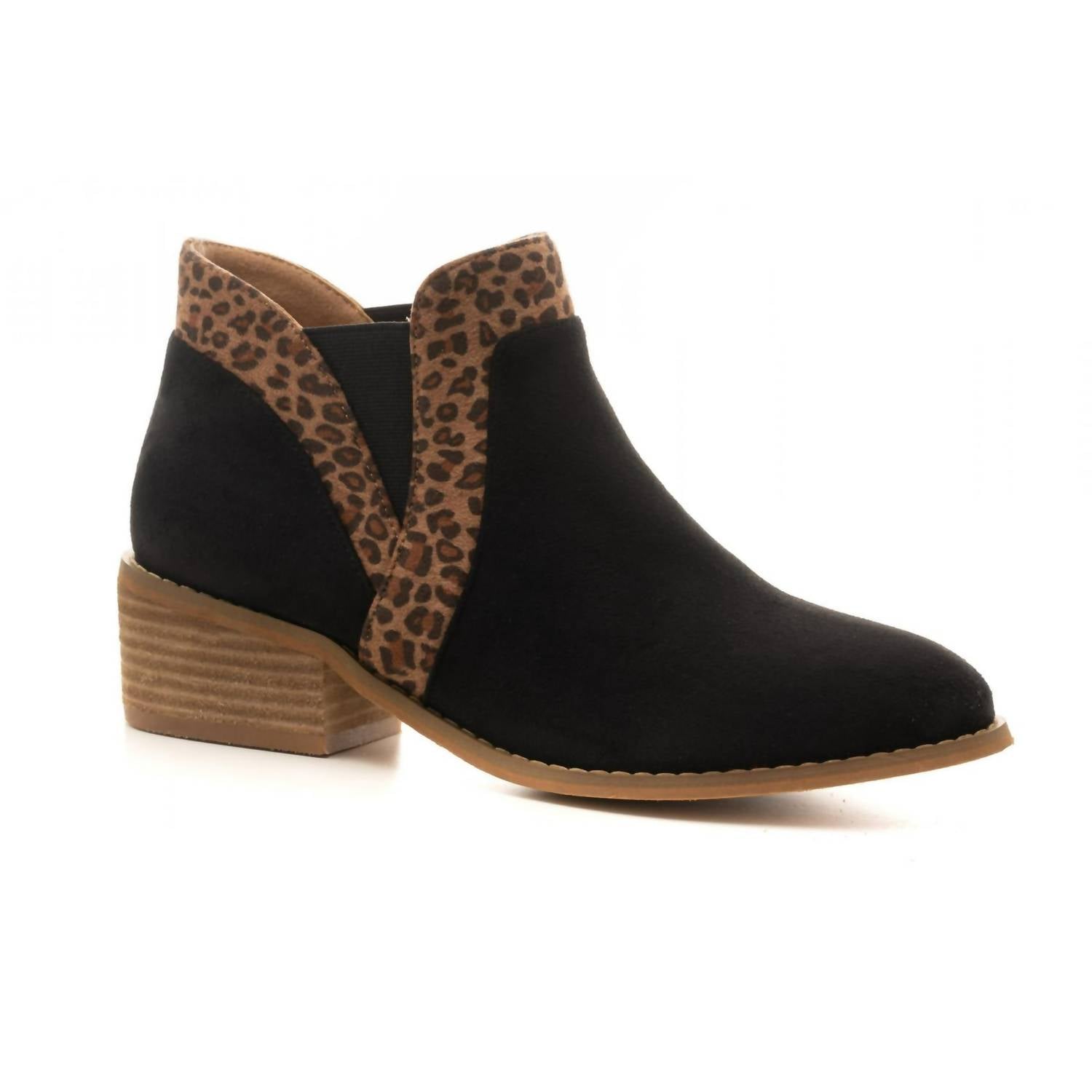 026c8196-9dbc-45b1-b831-cbffb97a2a9f-upscale_15k-1500x1500-70 Corkys Footwear - Women's Crisp Slip-on Sueded Ankle Booties - Image 1