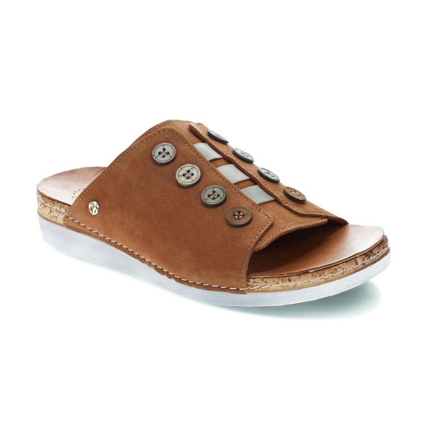 03ce046f-edb4-457b-a56e-bca45d87fb78-upscale_15k-1500x1500-70 Revere - Women's Antalya Slide Sandal - Image 1