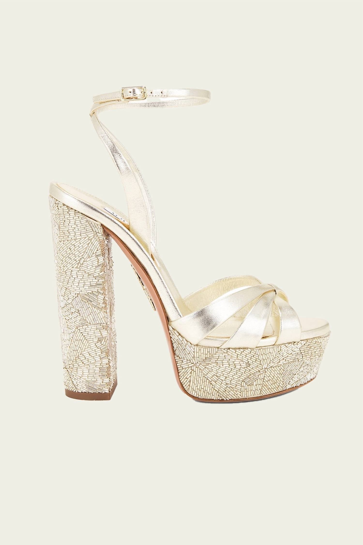 03e02b5a-69f3-4617-b660-3d7abe03ea0a-upscale_15k-1500x1500-70 Aquazzura - Women's La Nuit Plateau Sandal - Image 1