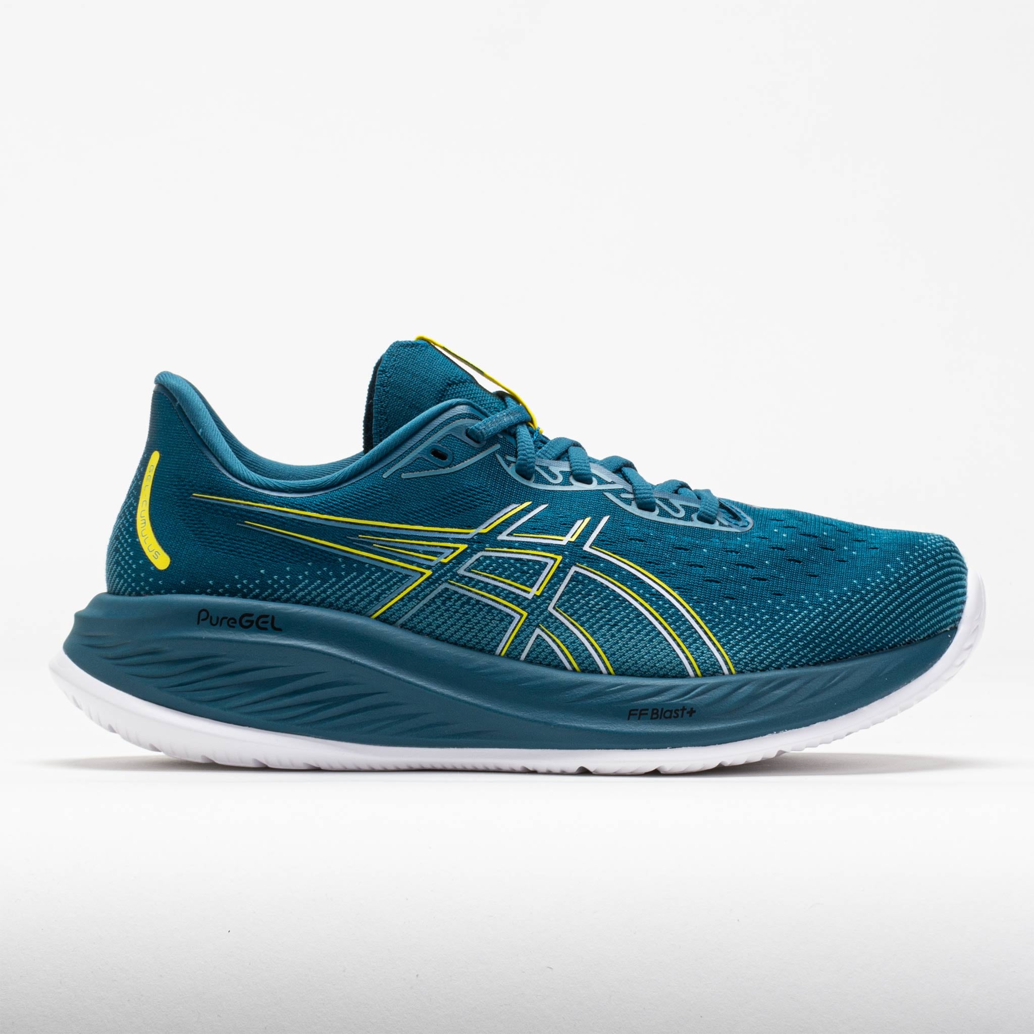 040808_3 ASICS GEL-Cumulus 26 Mens Evening Teal/Bright Yellow - Image 1
