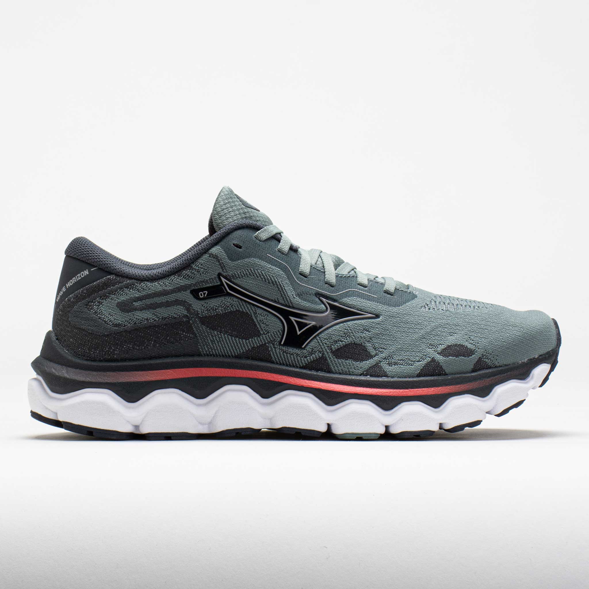 040858_3 Mizuno Wave Horizon 7 Mens Lead/Nickel - Image 1