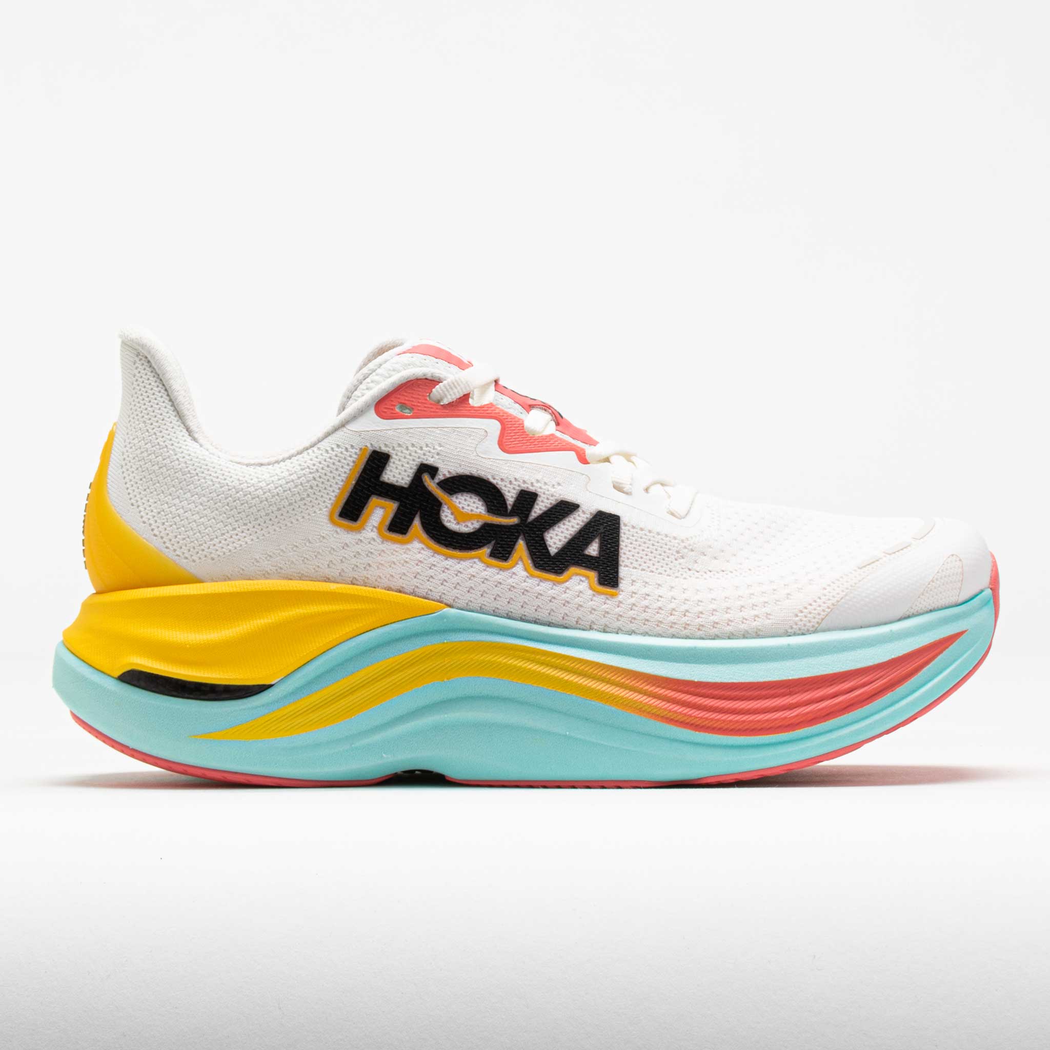 040896_3 HOKA Skyward X Womens Blanc de Blanc/Swim Day - Image 1