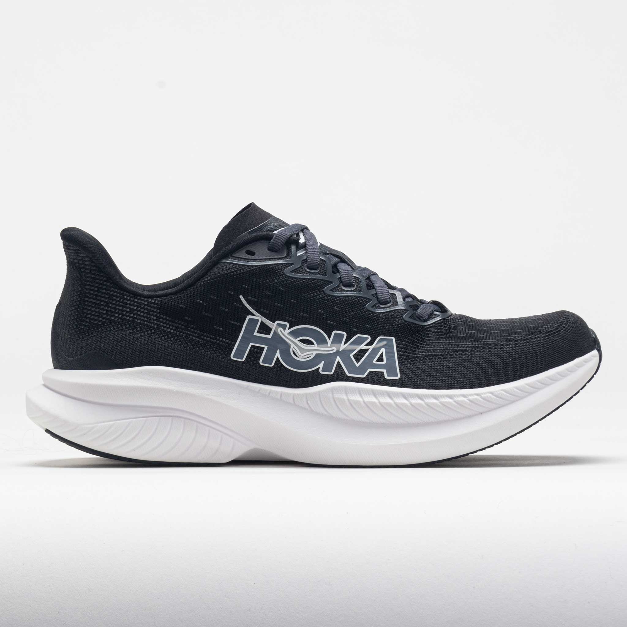 040960_3 HOKA Mach 6 Womens Black/White - Image 1