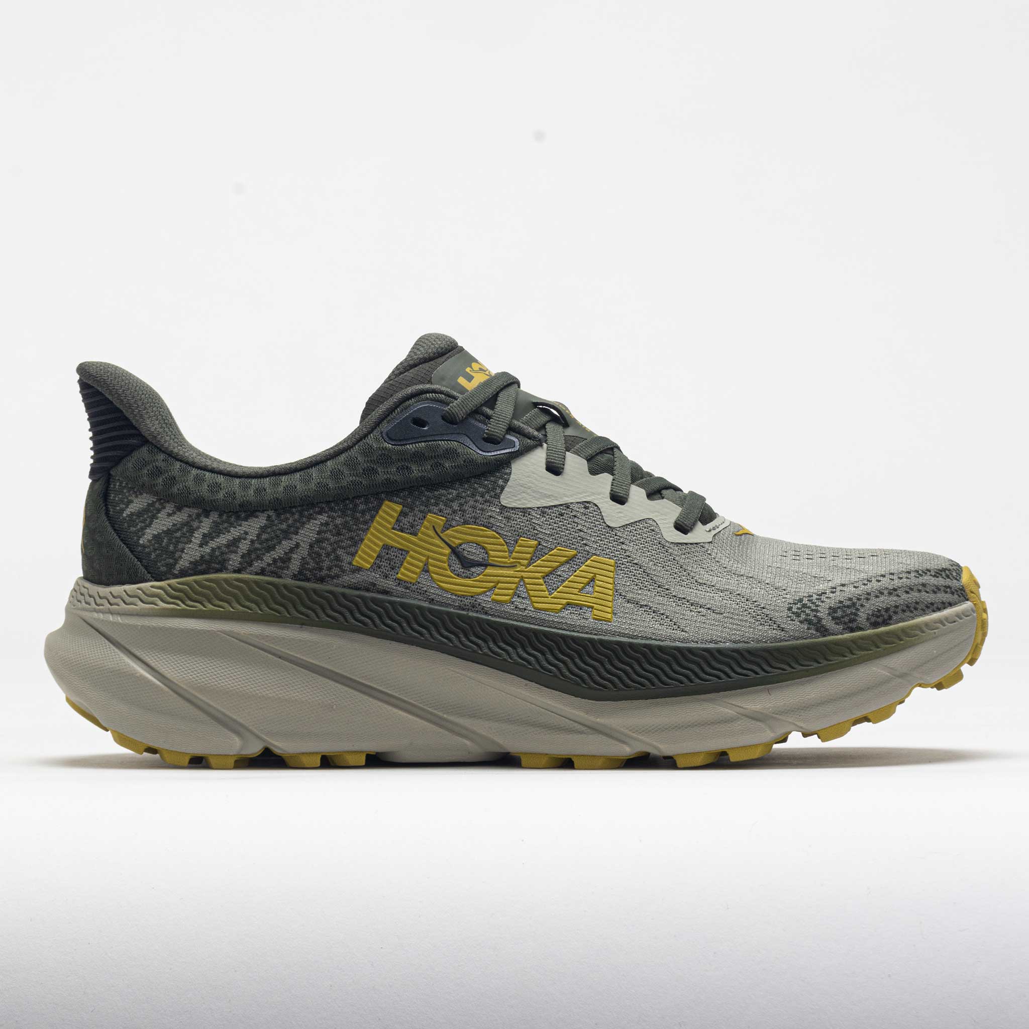 040983_3 HOKA Challenger ATR 7 Mens Olive Haze/Forest Cover - Image 1