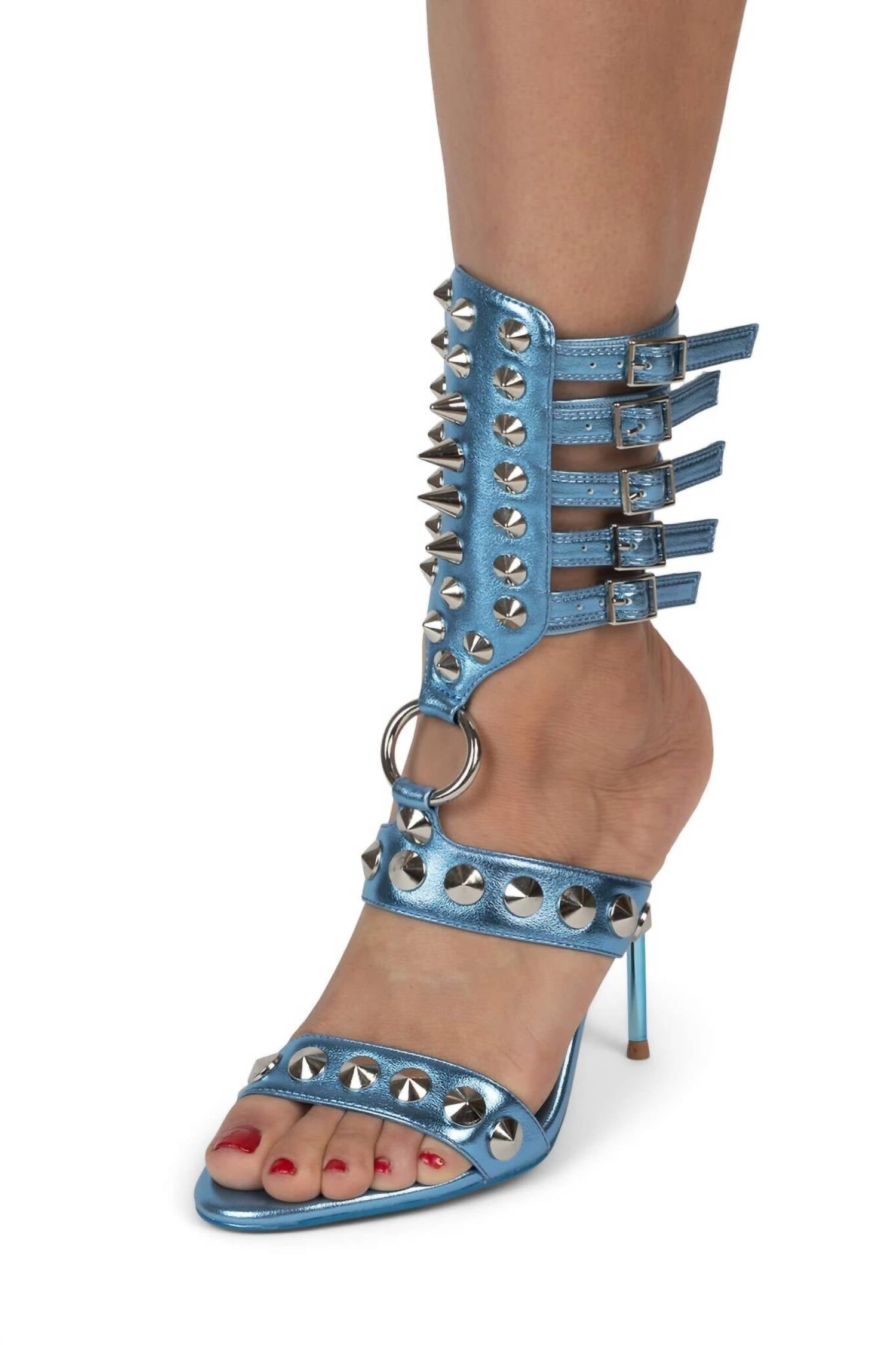 040fb84f-a2cf-4add-83f4-90f69fc09a18-upscale_15k-1500x1500-70 Jeffrey Campbell - Women's Three-6-5 Heeled Sandal - Image 1