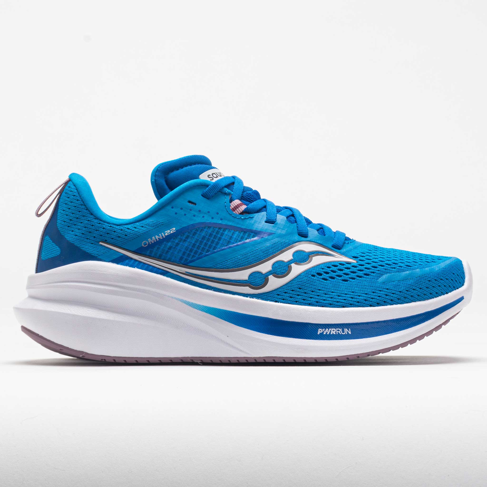 041059_3 Saucony Omni 22 Womens Cobalt/Orchid - Image 1