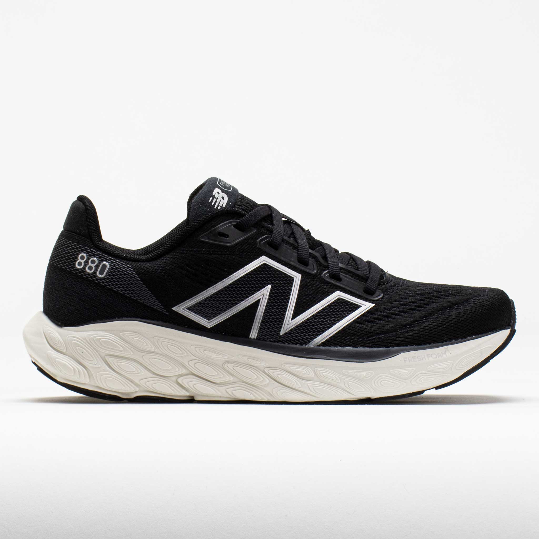 041087_3 New Balance Fresh Foam X 880v14 Womens Black/Sea Salt/Silver Metallic - Image 1