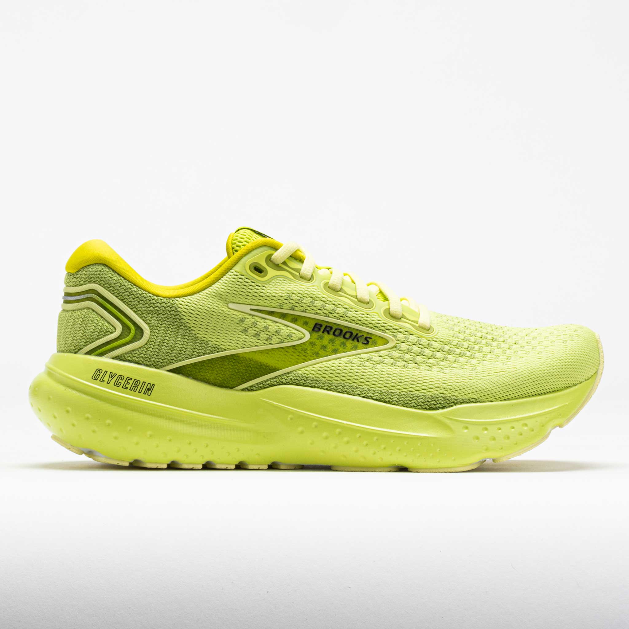 041105_3 Brooks Glycerin 21 Mens Lovebird/Pale Yellow Lime - Image 1