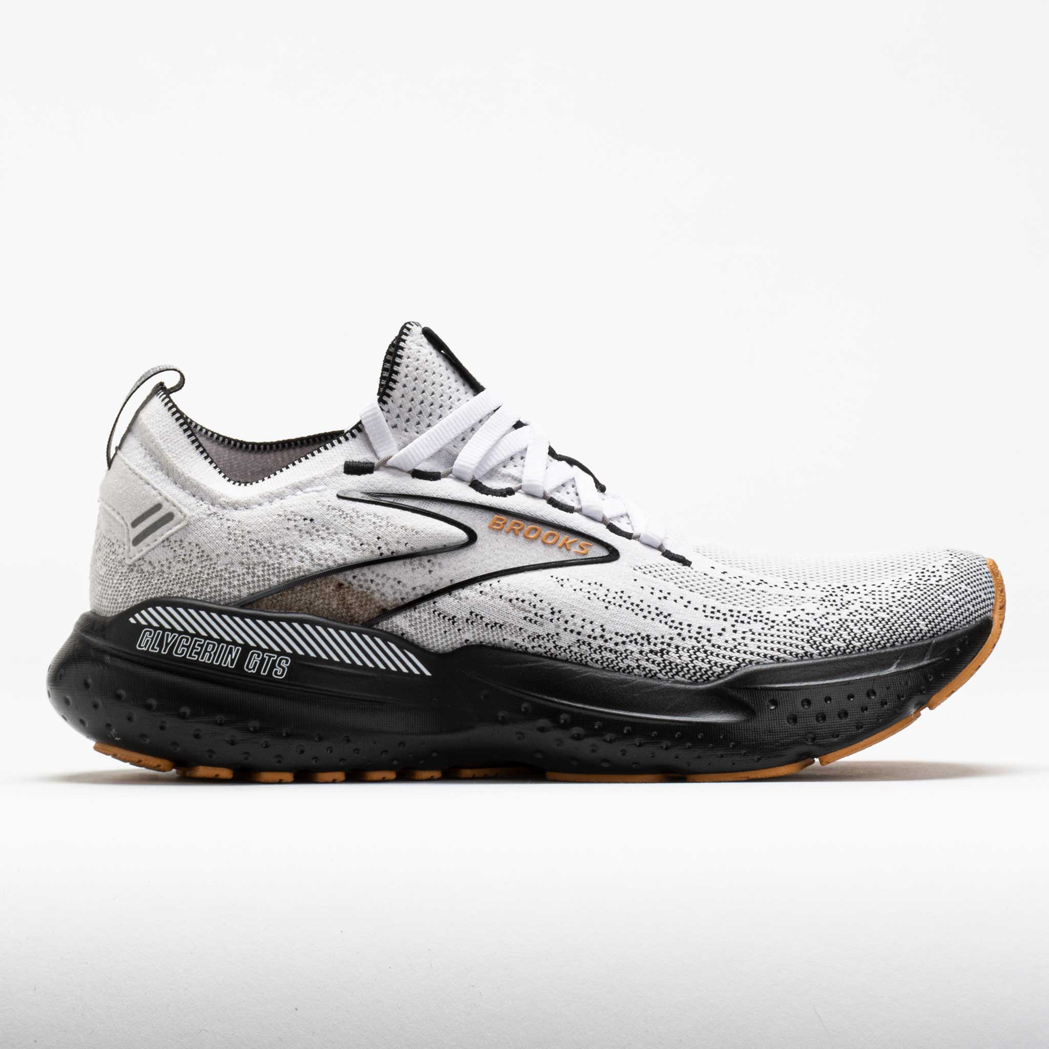 041128_3 Brooks GlycerinstealthFit GTS 21 Mens White/Grey/Black - Image 1