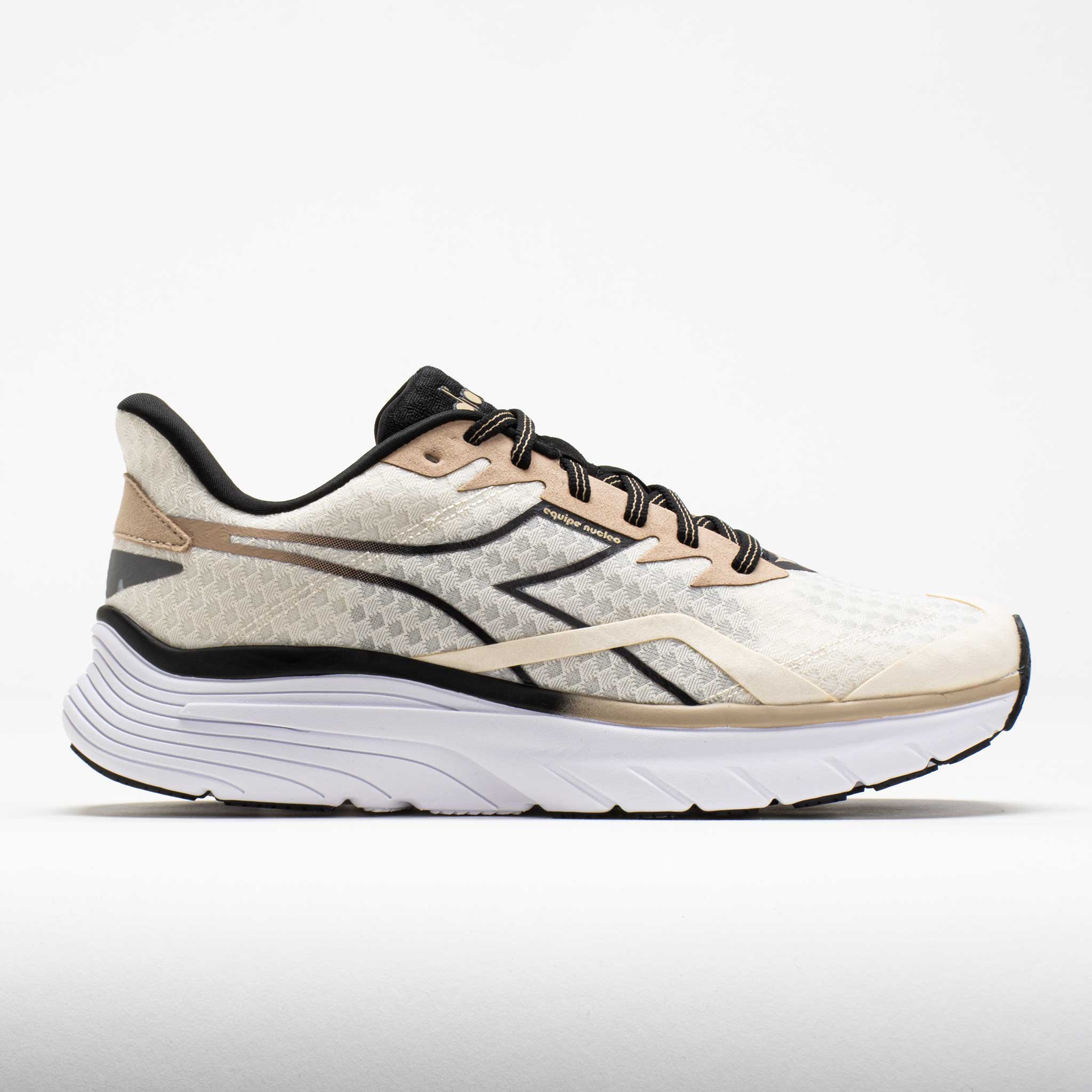 041320_3 Diadora Equipe Nucleo Mens Whisper White/Black/Irish Cream - Image 1