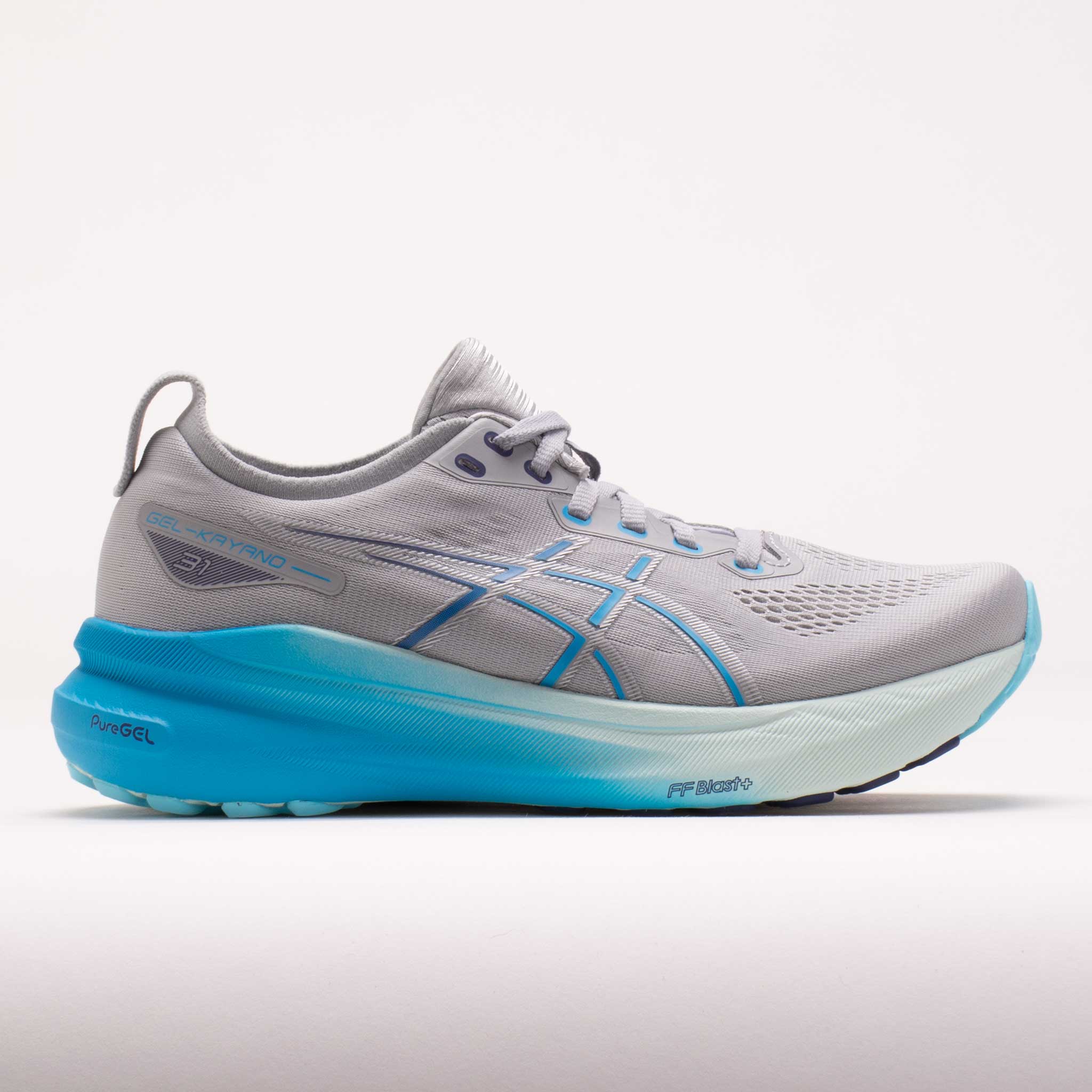 041457_3 ASICS GEL-Kayano 31 Womens Piedmont Grey/Digital Aqua - Image 1