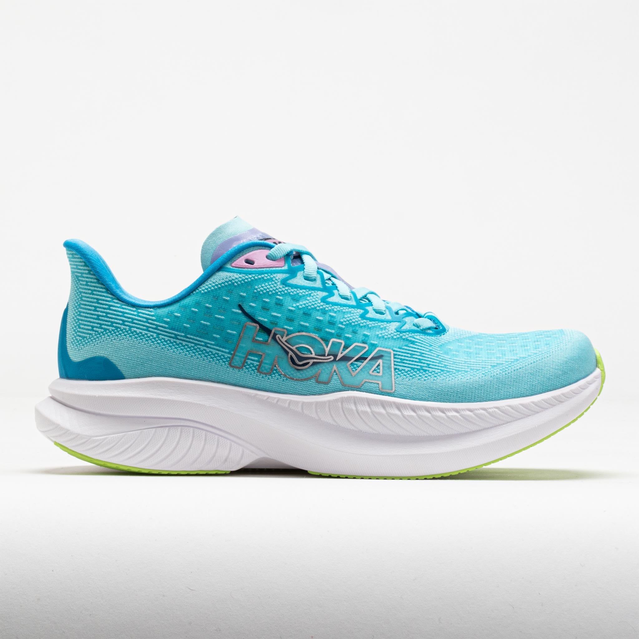 041683_3 HOKA Mach 6 Womens Cloudless/Waterpark - Image 1