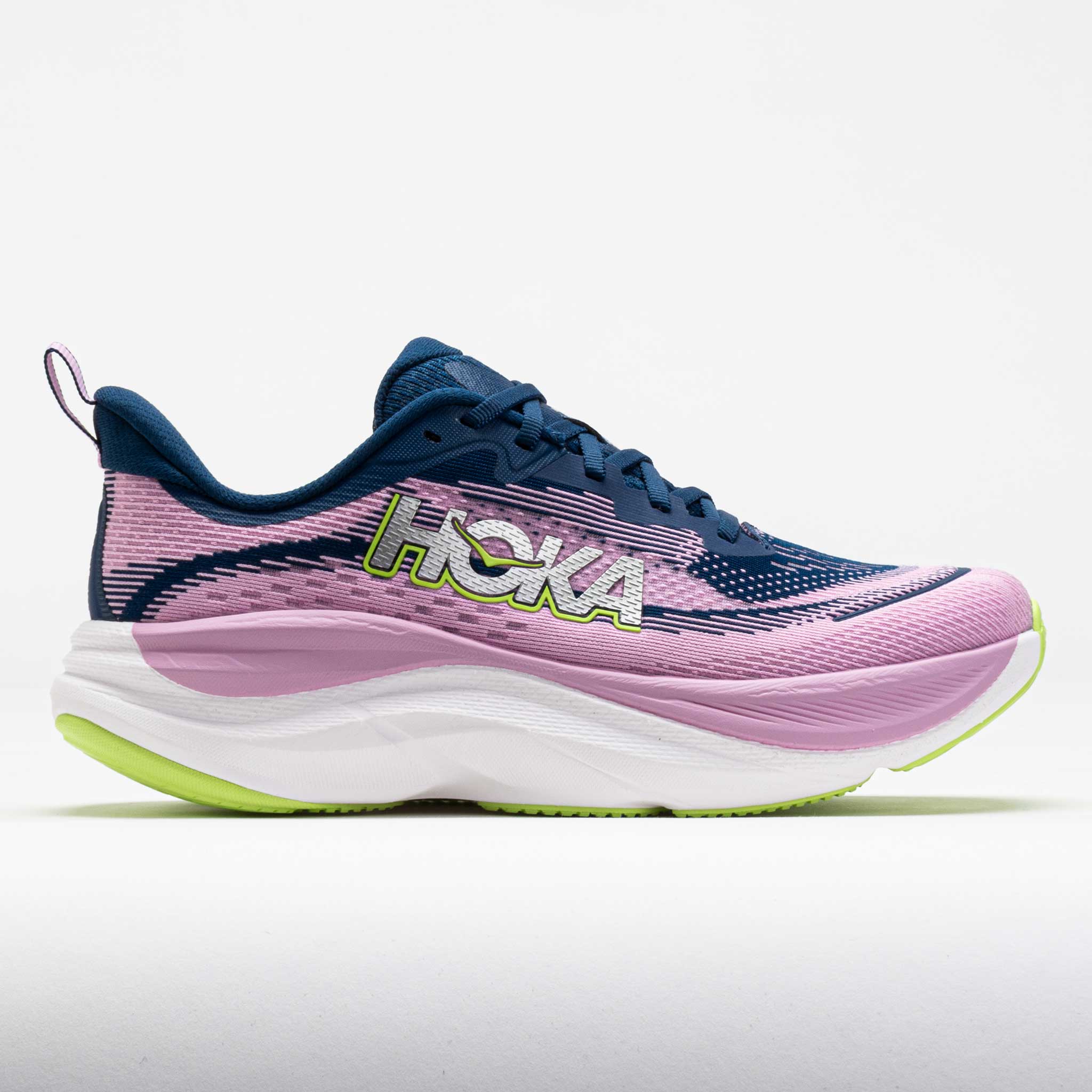 041694_3 HOKA Skyflow Womens Midnight/Pink Twilight - Image 1