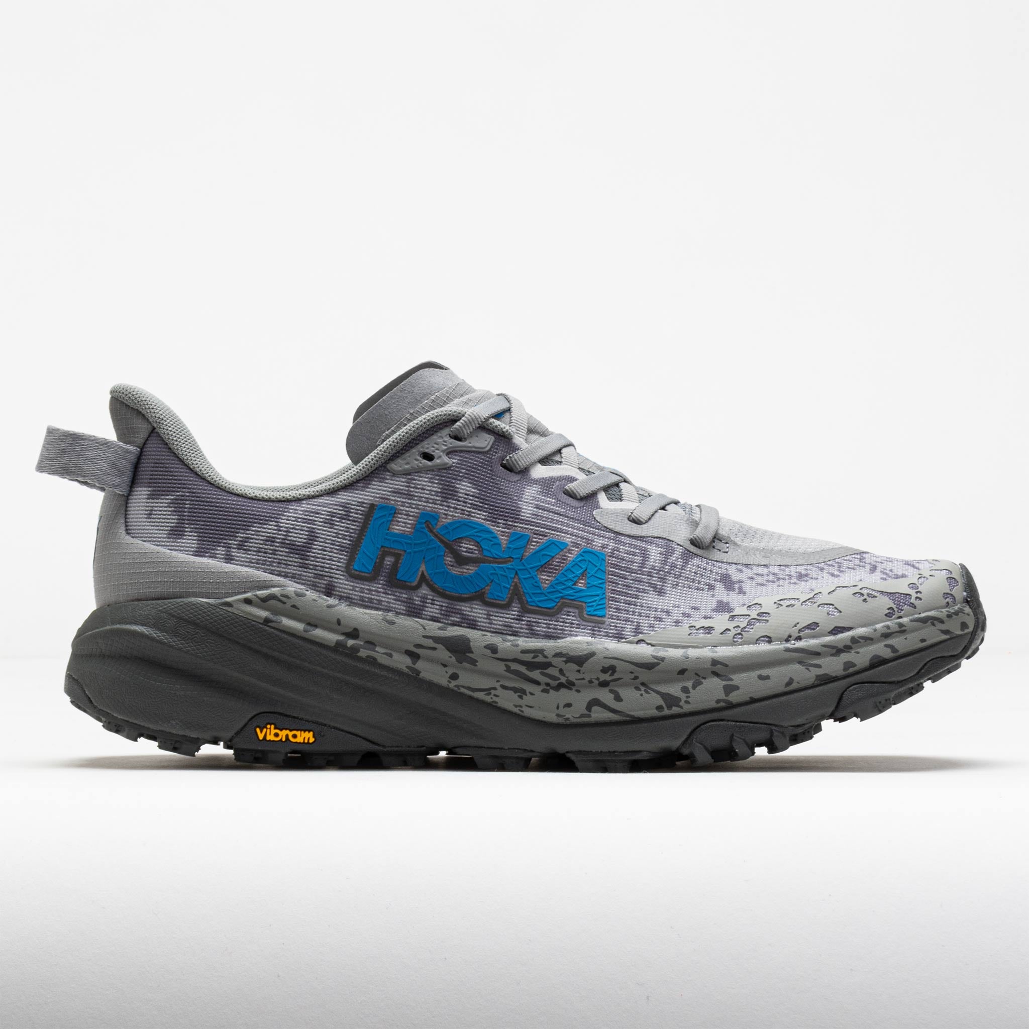 041758_3 HOKA Speedgoat 6 Mens Galactic Grey/HOKA Blue - Image 1