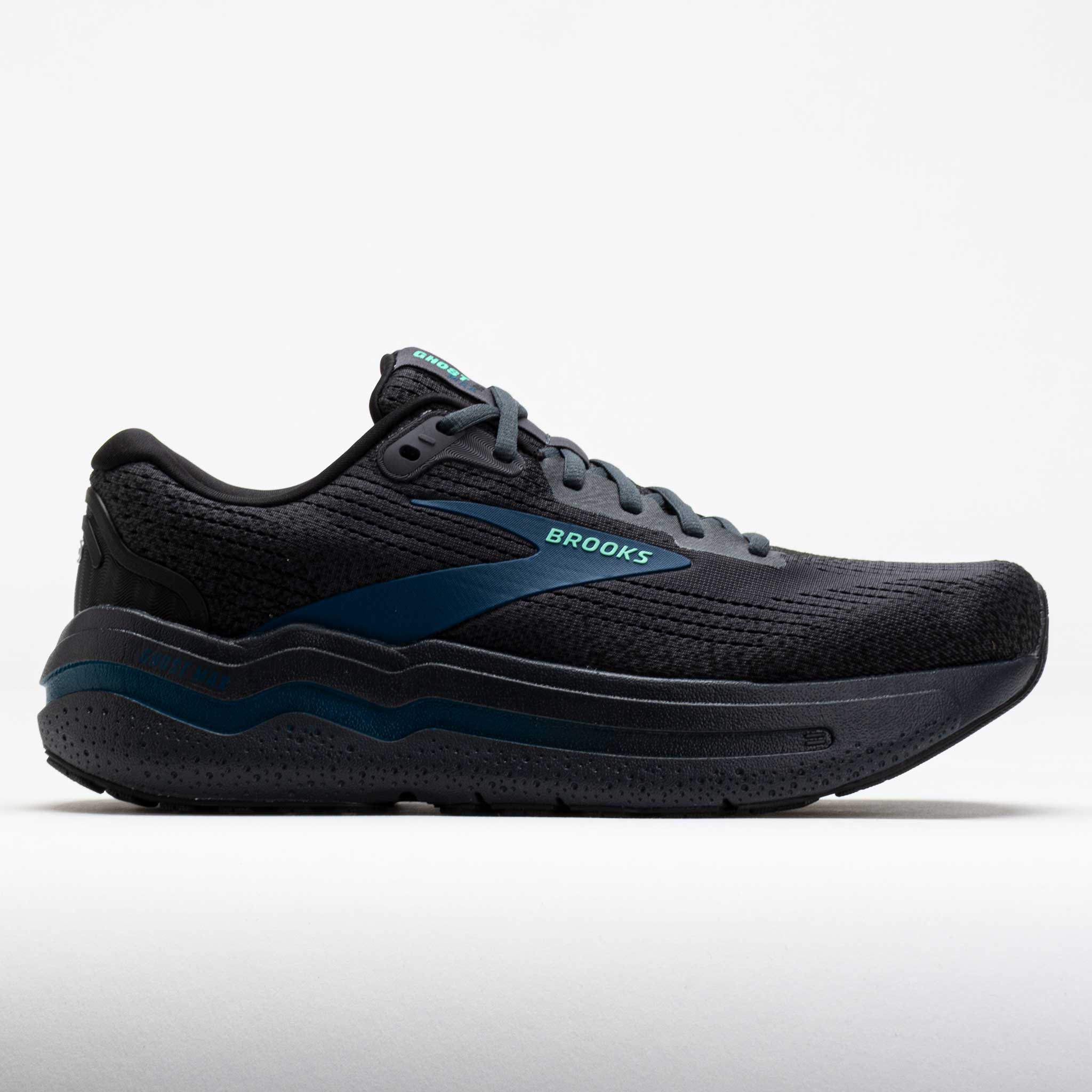 041811_3 Brooks Ghost Max 2 Mens Ebony/Cockatoo/Blue Sapphire - Image 1