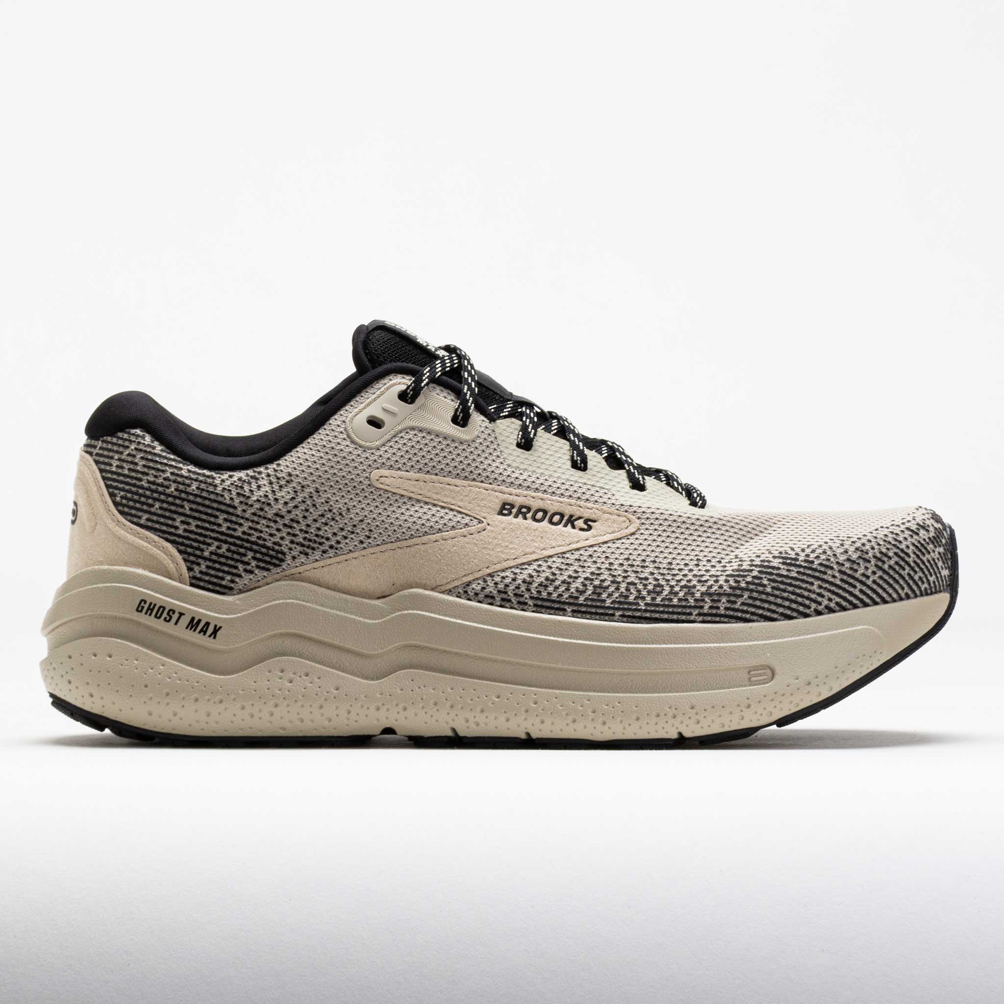 041815_3 Brooks Ghost Max 2 Mens Pelican/Black - Image 1
