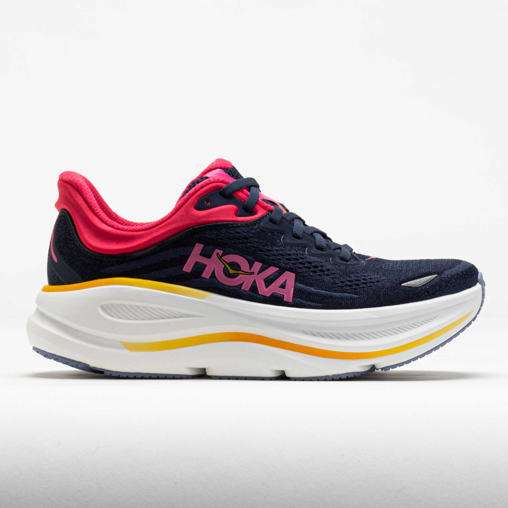 042198_3 HOKA Bondi 9 Womens Varsity Navy/Nautical Dusk - Image 1
