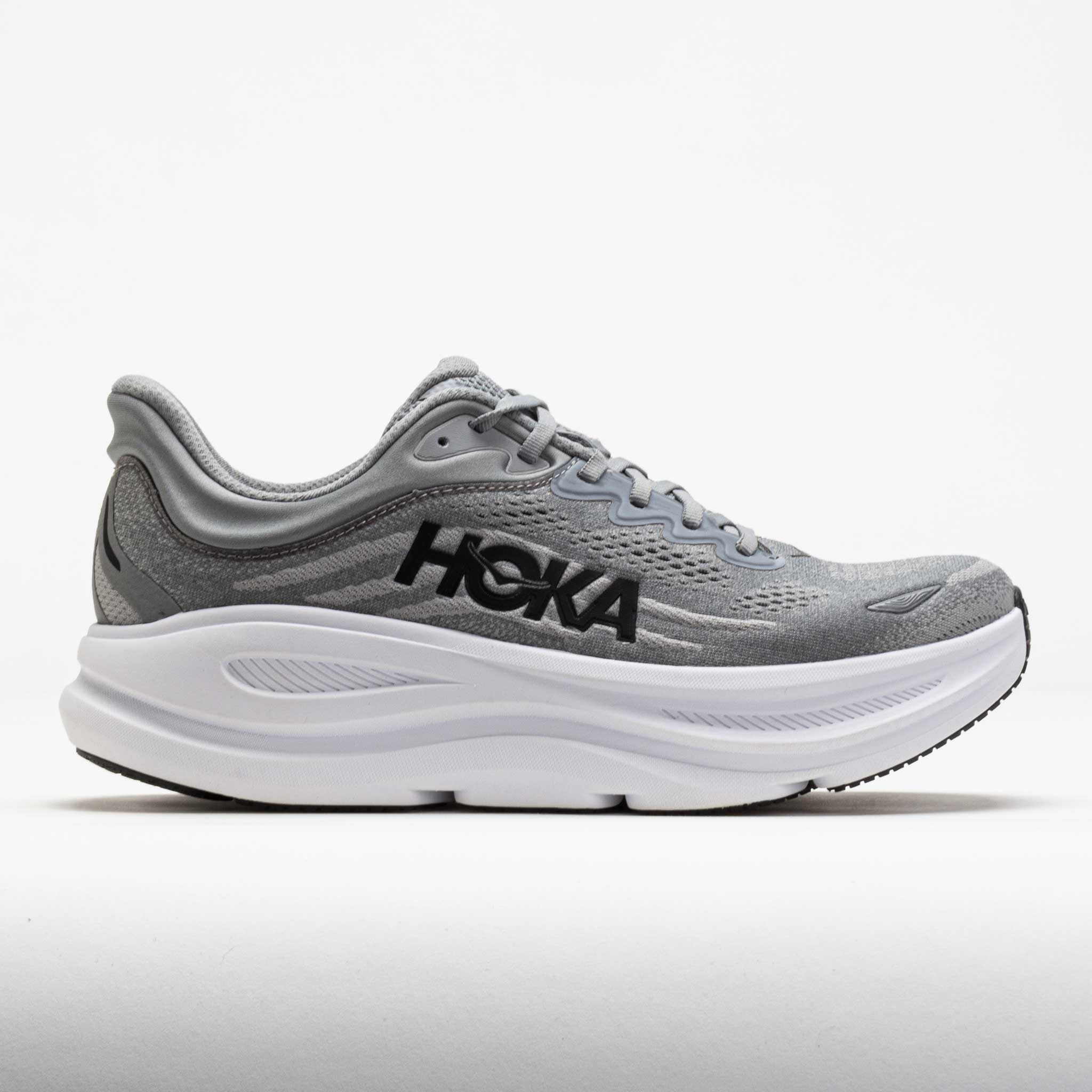 042201_3 HOKA Bondi 9 Mens Galactic Grey/Stellar Grey - Image 1
