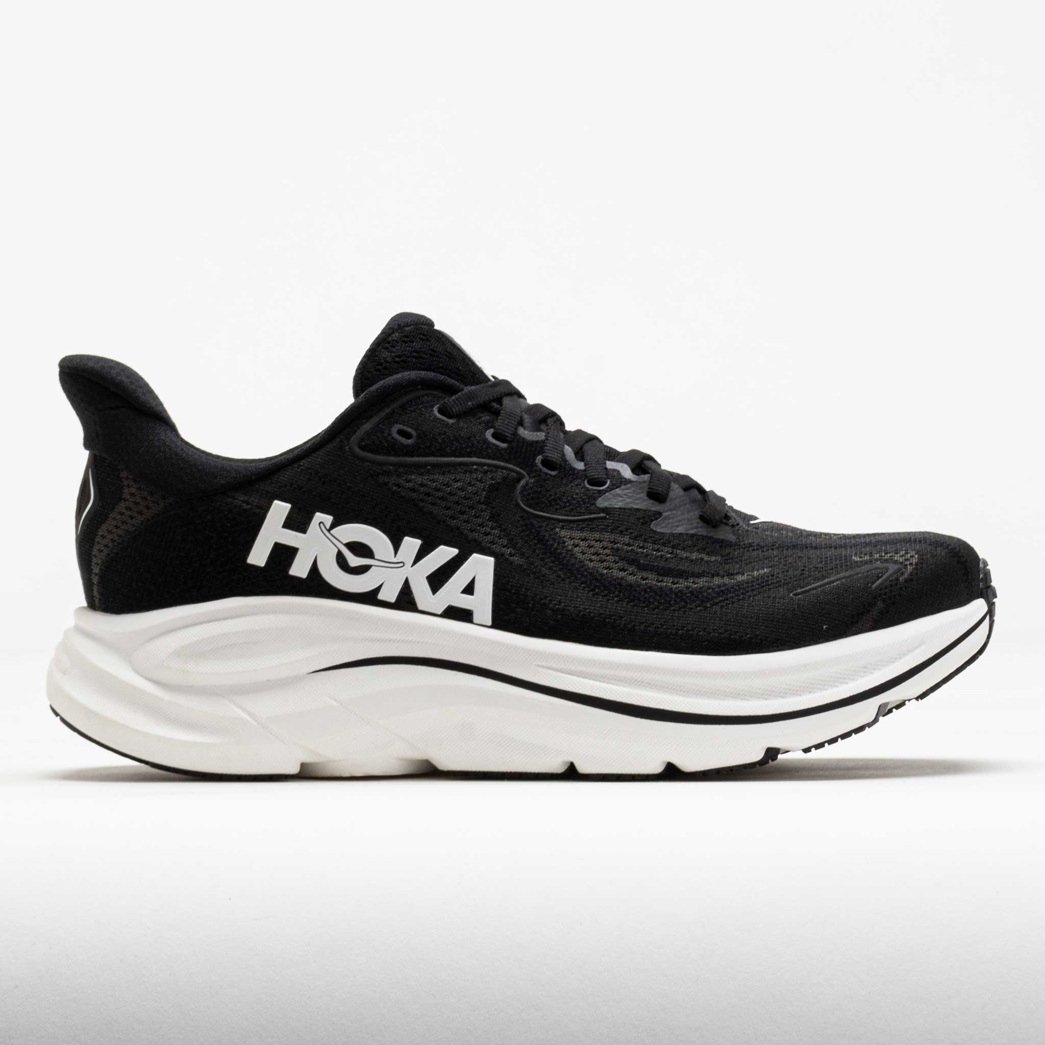 042220_3 HOKA Clifton 10 Womens Black/White - Image 1