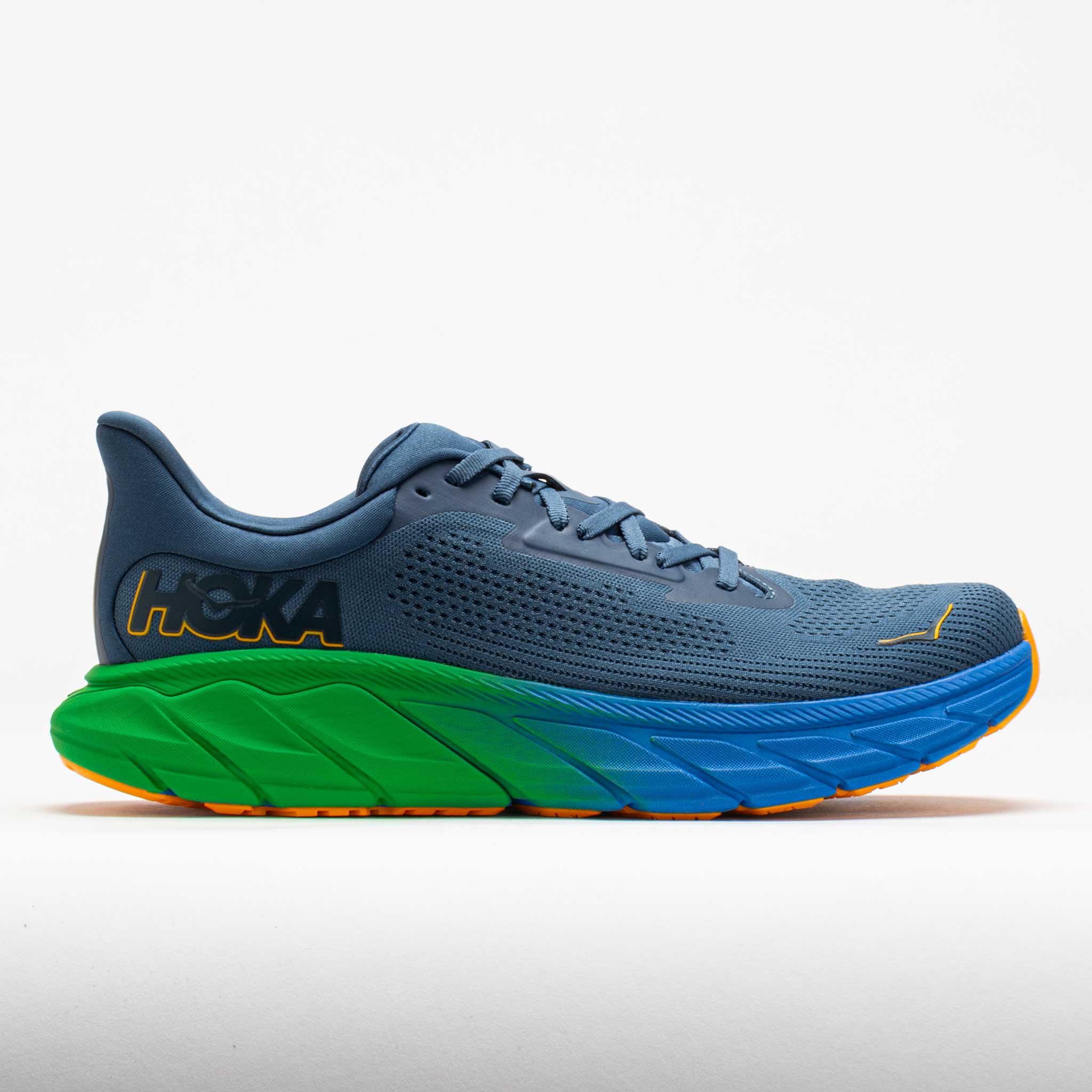 042259_3 HOKA Arahi 7 Mens Thunder Cloud/Stormy Skies - Image 1