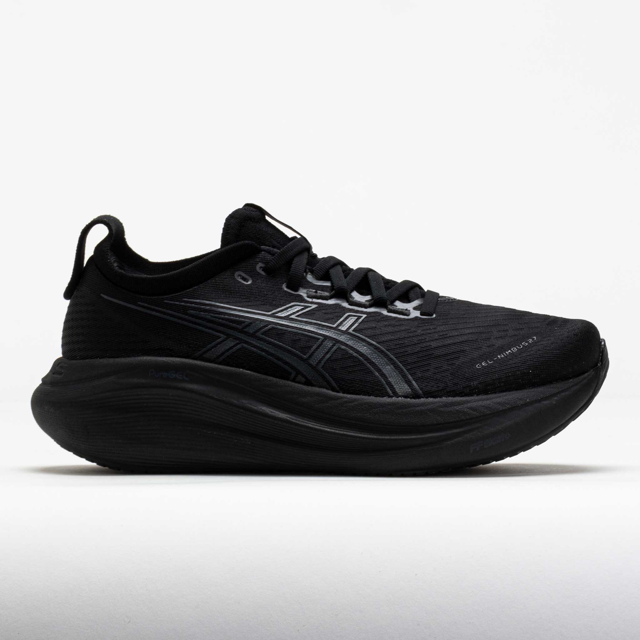042288_3 ASICS GEL-Nimbus 27 Mens Black/Graphite Grey - Image 1
