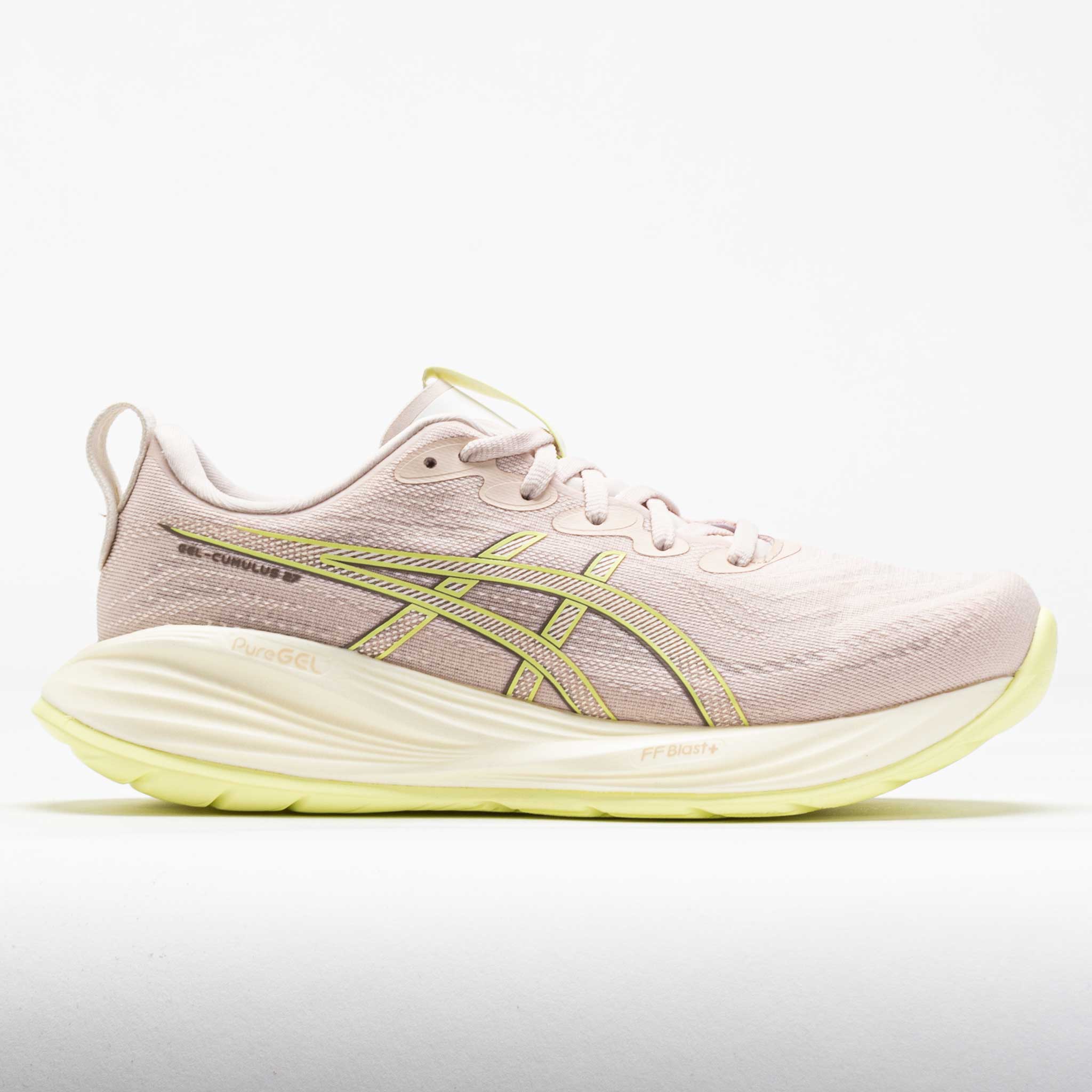 042292_3 ASICS GEL-Cumulus 27 Womens Mineral Beige/Huddle Yellow - Image 1