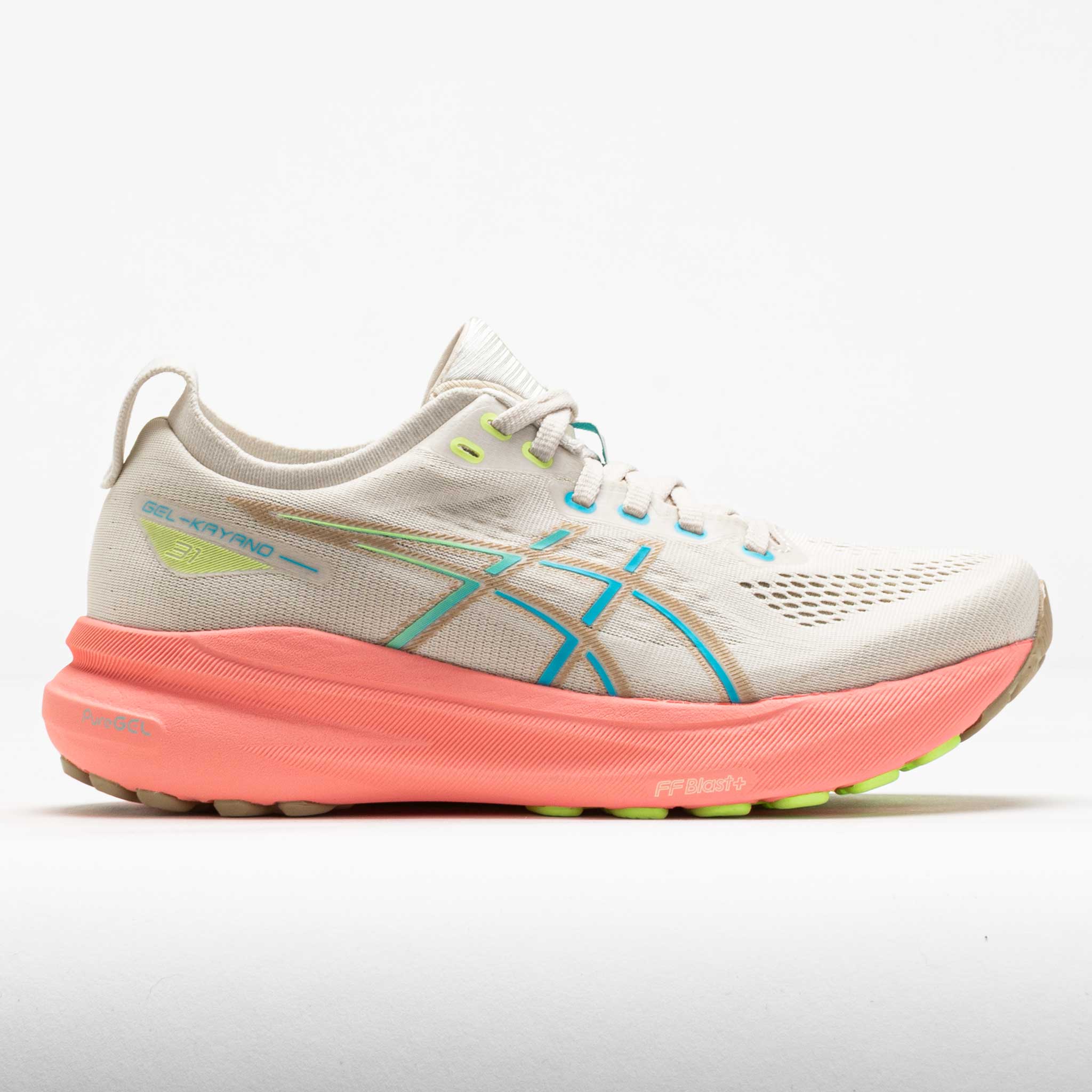 042317_3 ASICS GEL-Kayano 31 Womens Birch/Energy Aqua - Image 1