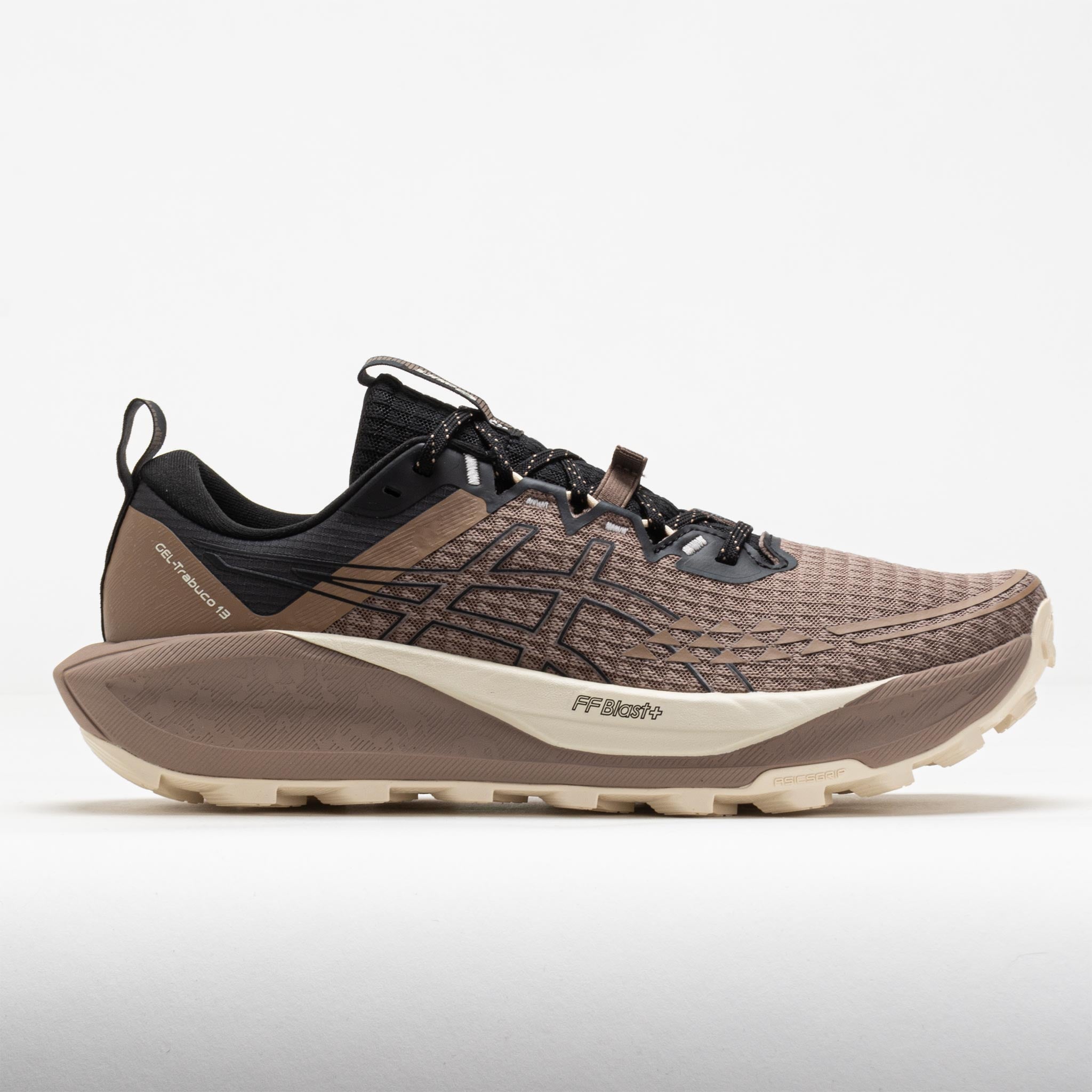 042413_3 ASICS GEL-Trabuco 13 Mens Taupe Grey/Black - Image 1