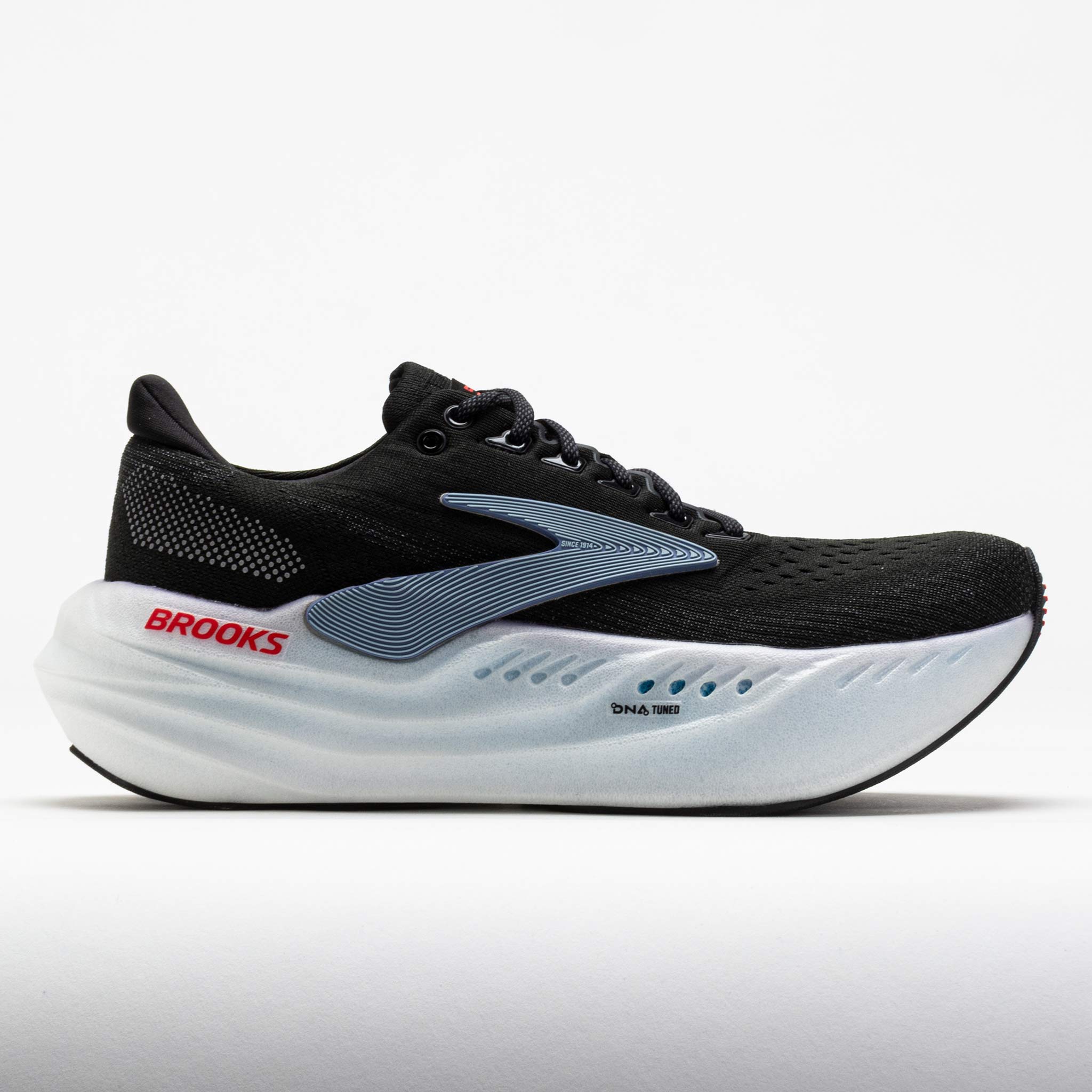 042420_3 Brooks Glycerin Max Mens Black/Ebony/Winter Sky - Image 1