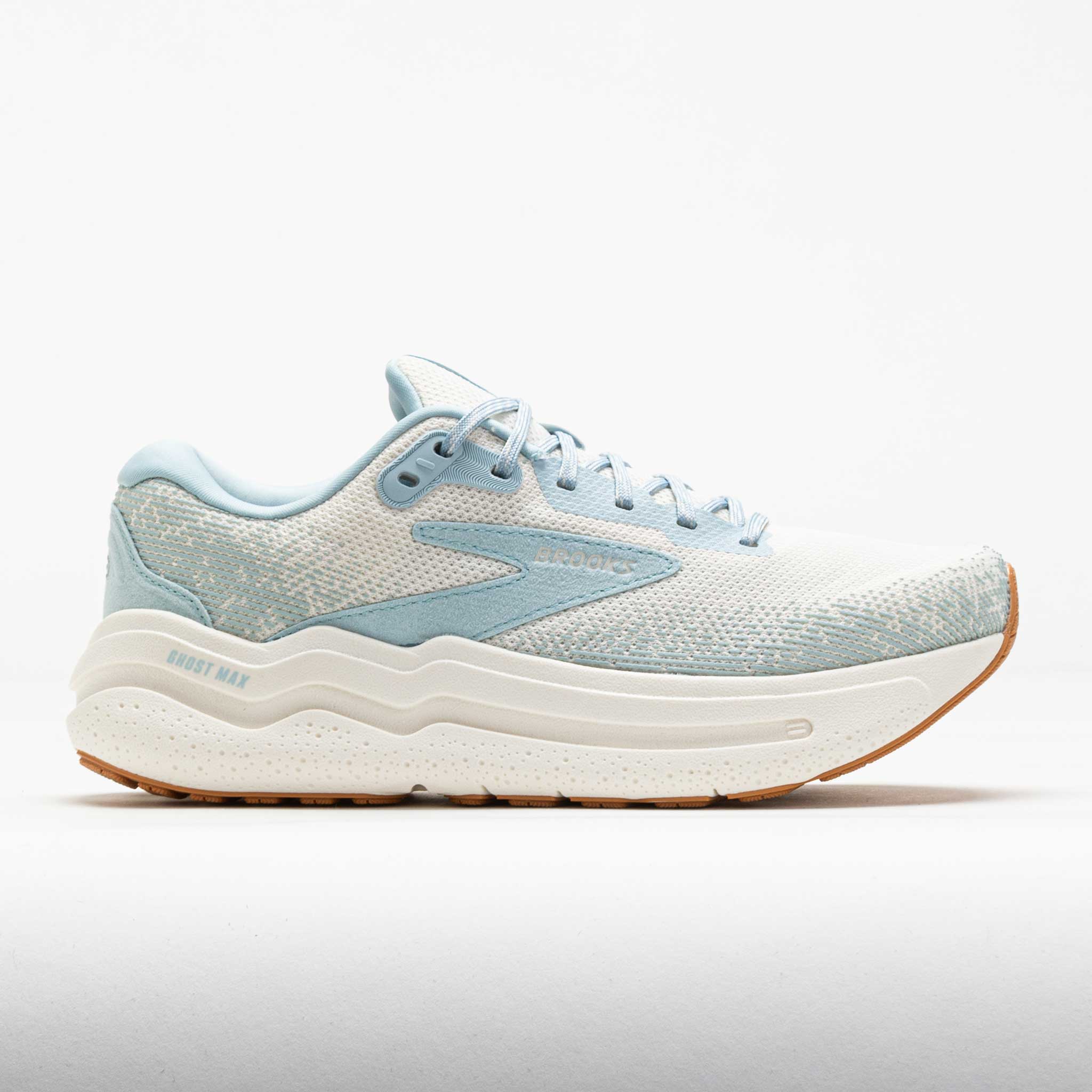 042434_3 Brooks Ghost Max 2 Womens Coconut Milk/Winter Sky - Image 1