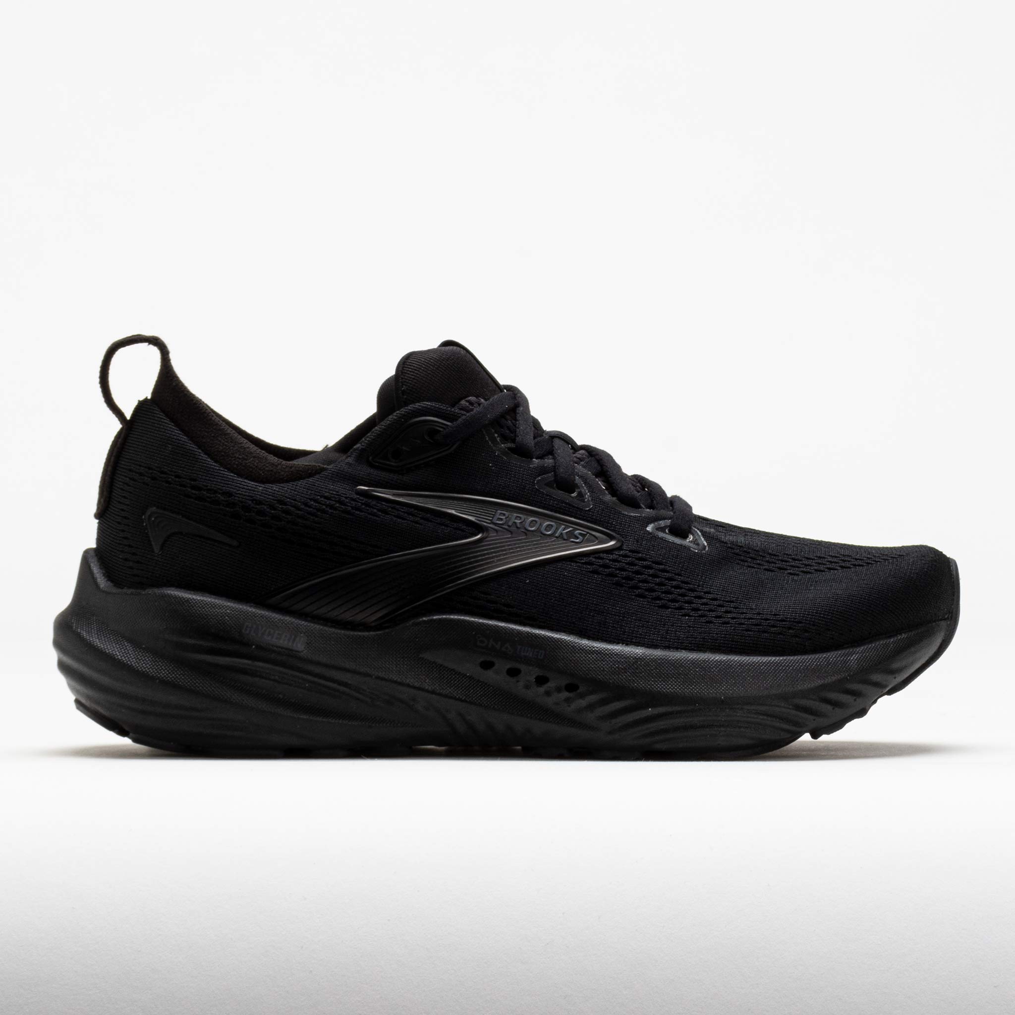 042443_3 Brooks Glycerin 22 Womens Black/Black/Ebony - Image 1