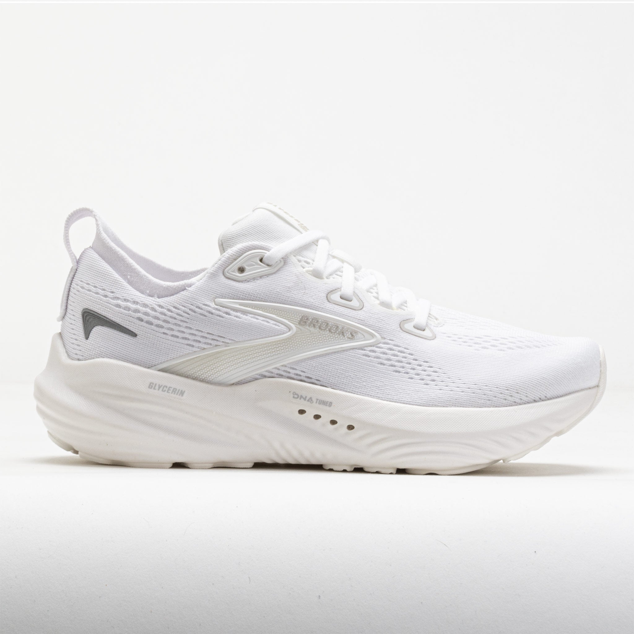 042446_3 Brooks Glycerin 22 Womens White/White/Grey - Image 1