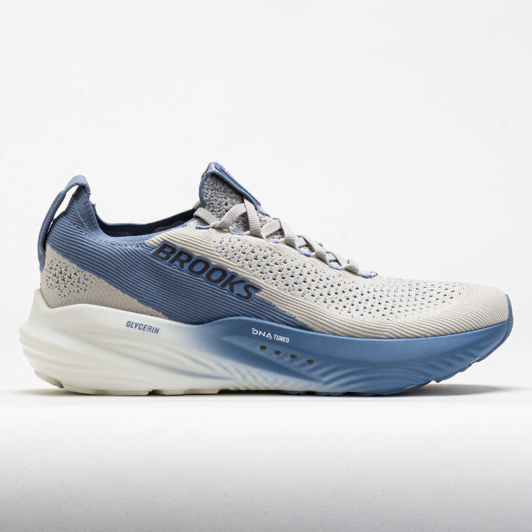 042451_3 Brooks GlycerinstealthFit 22 Mens Antarctica/County Blue - Image 1