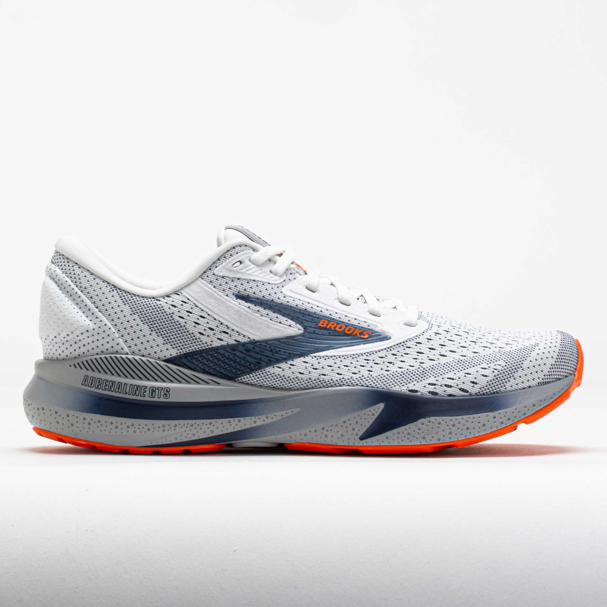 042491_3 Brooks Adrenaline GTS 24 Mens White/Peacoat/Alloy - Image 1