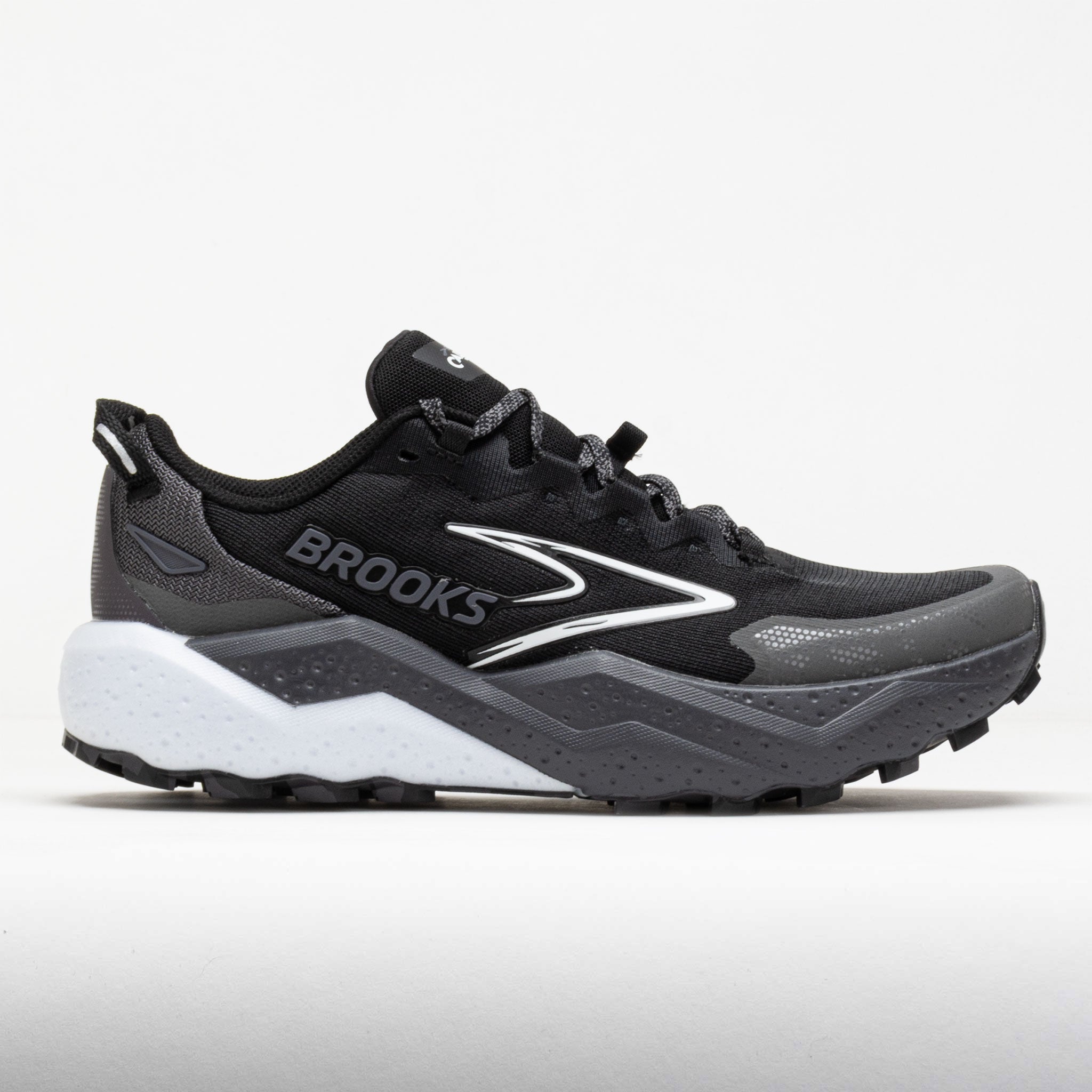 042505_3 Brooks Caldera 8 Mens Black/Blackened Pearl/White - Image 1