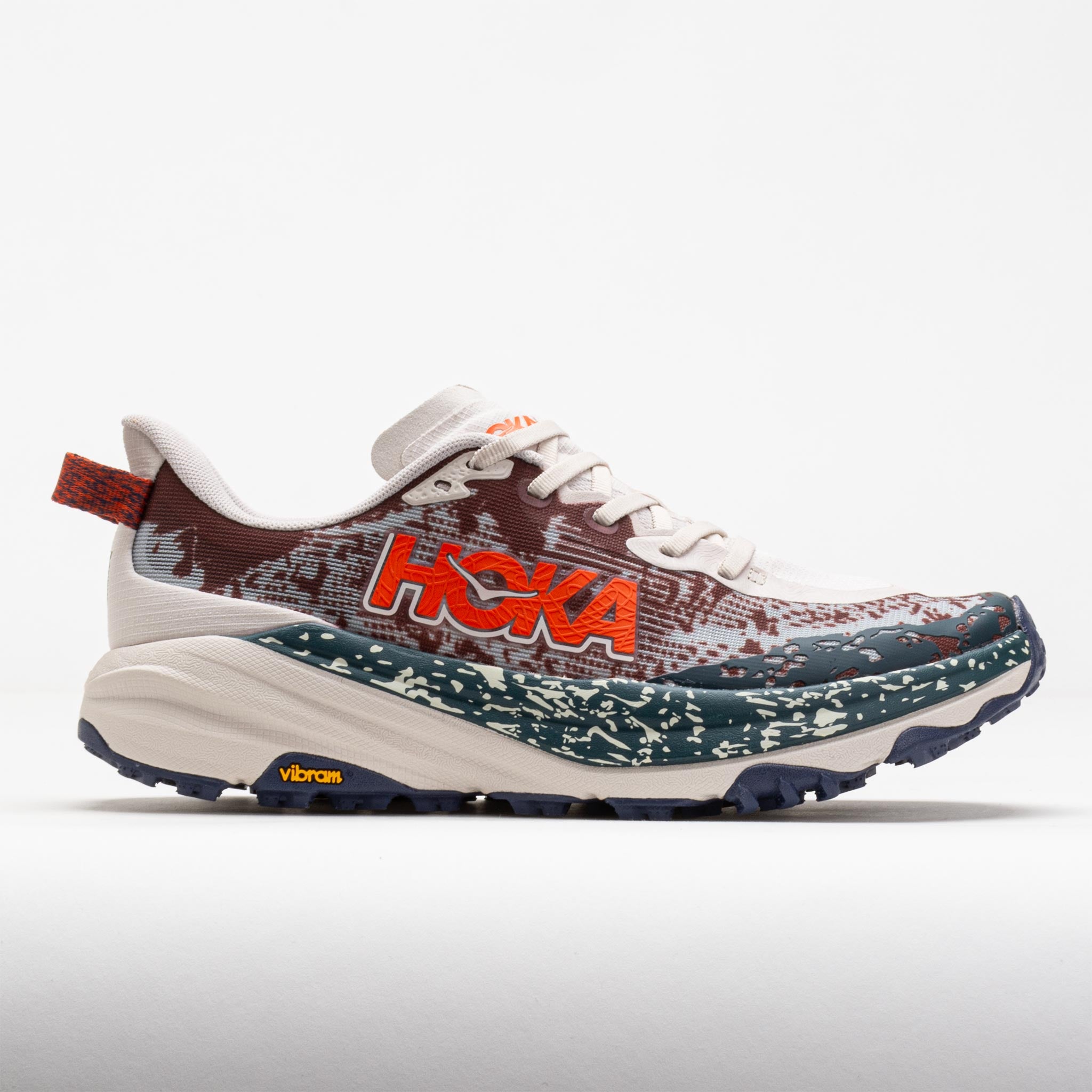 042546_3 HOKA Speedgoat 6 Mens Putty/Blue Twilight - Image 1