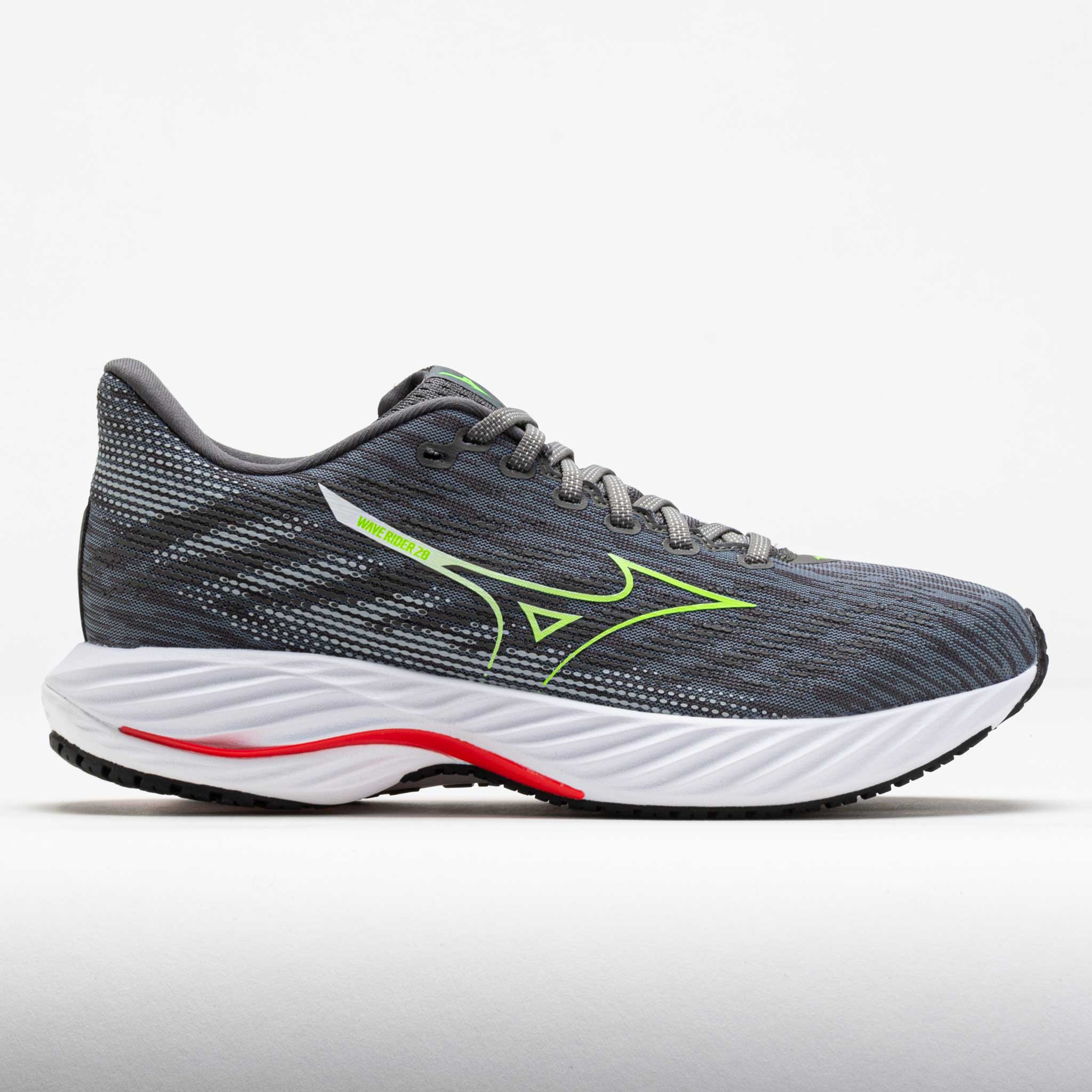 042748_3_e78fe1d9-3d41-4a82-a149-c09d108153c4 Mizuno Wave Rider 28 Mens Tradewinds/Green Gecko - Image 1