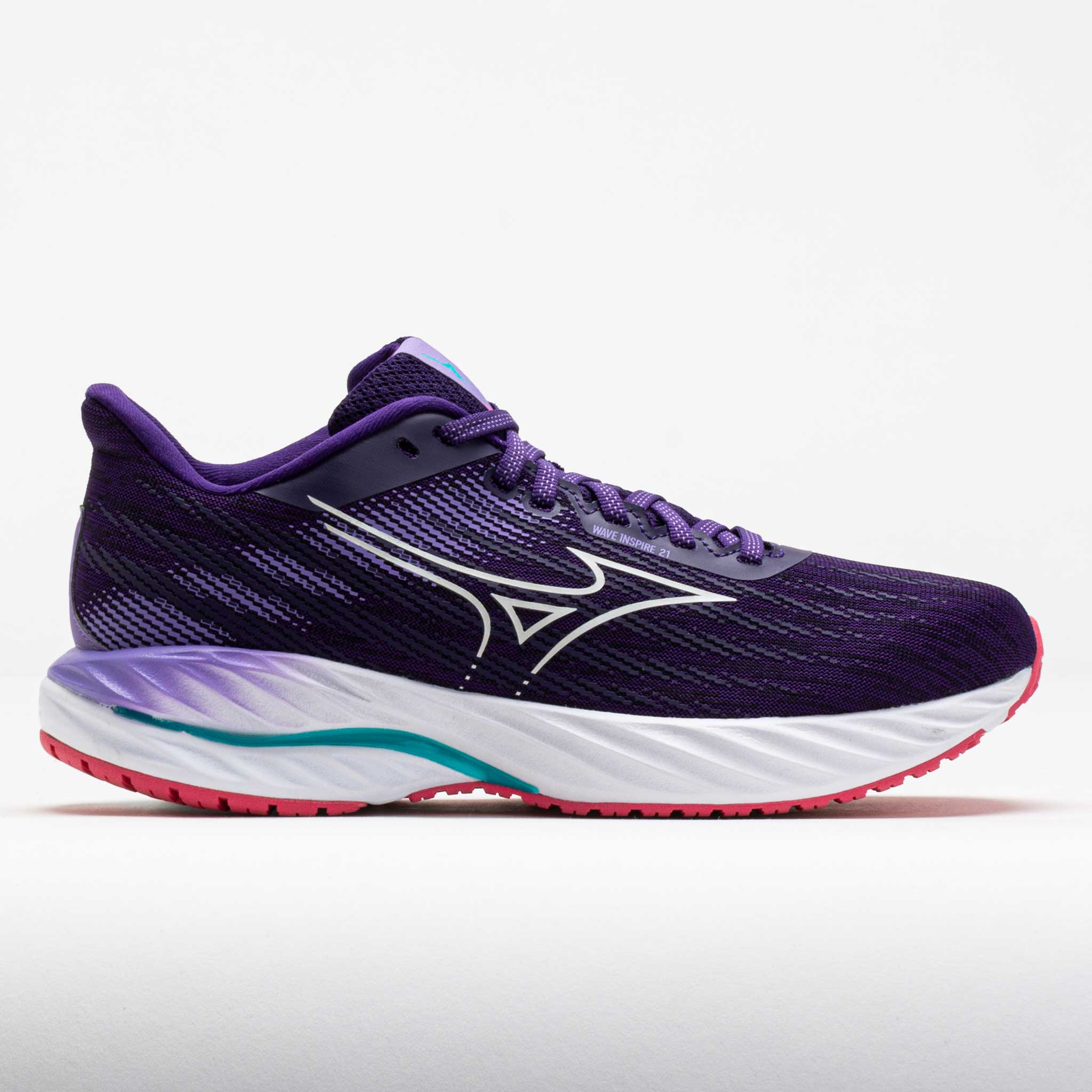 042759_3 Mizuno Wave Inspire 21 Womens Vintage Indigo/White - Image 1
