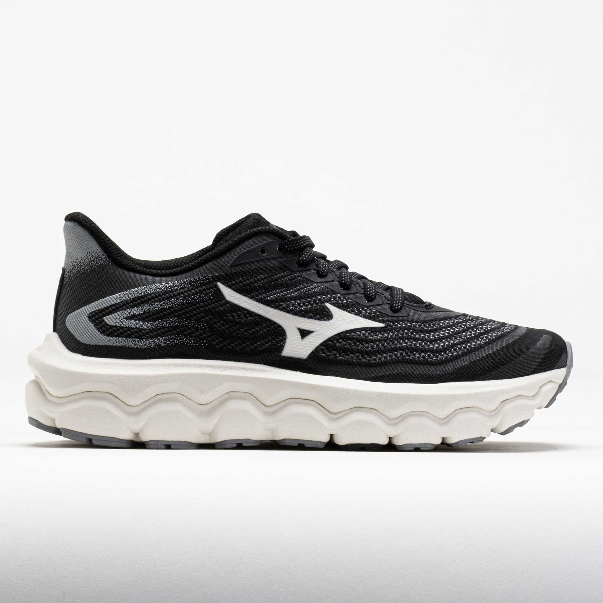 042772_3 Mizuno Wave Horizon 8 Womens Black/White - Image 1
