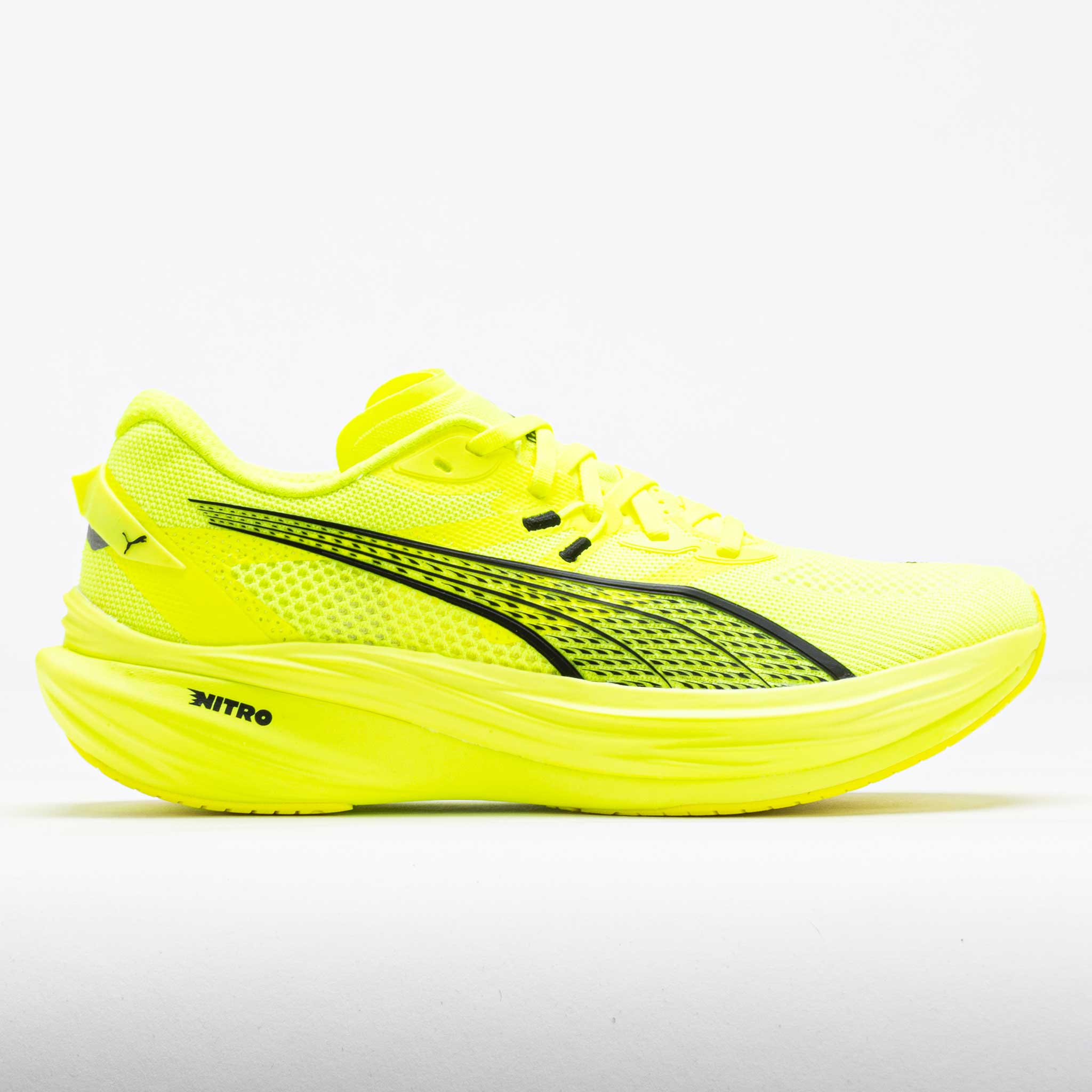 043440_3 Puma Deviate NITRO 3 Mens Yellow Alert/Puma Black - Image 1
