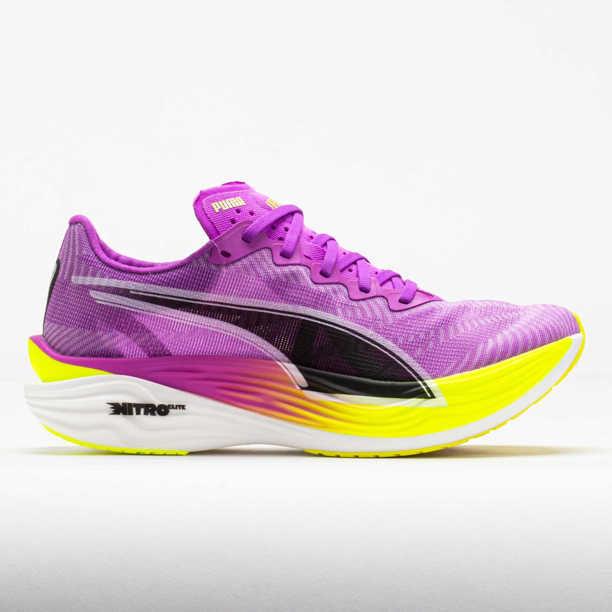 043446_3 Puma Deviate NITRO Elite 3 Womens Pure Magenta/Yellow Alert - Image 1