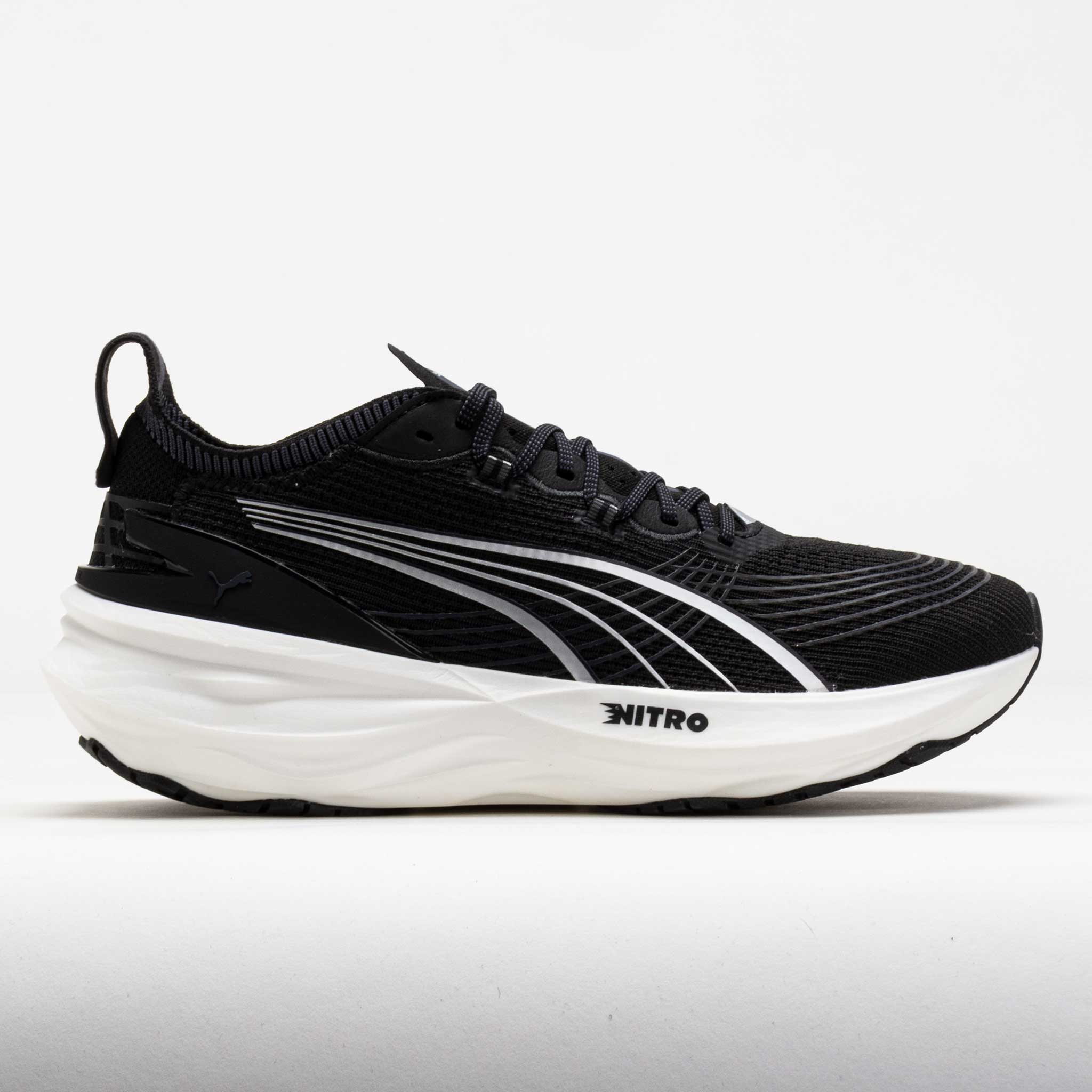 043451_3 Puma ForeverRun Nitro 2 Mens Puma Black/Puma White - Image 1