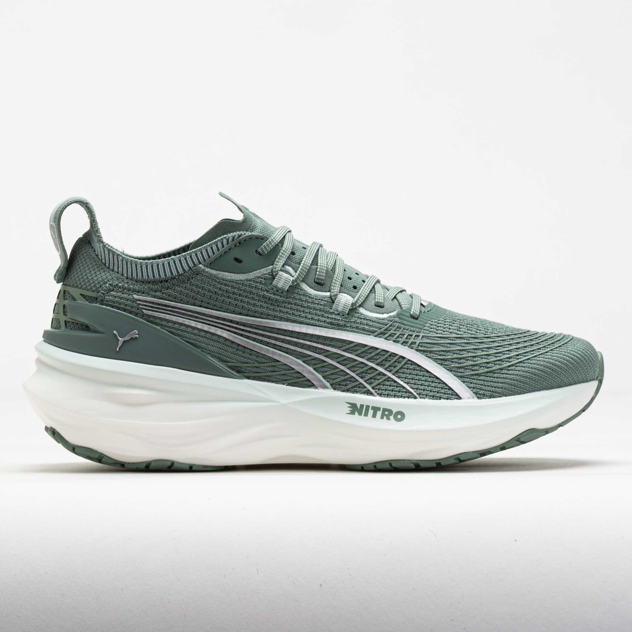 043453_3 Puma ForeverRun Nitro 2 Mens Green Moon/Peaceful Blue - Image 1