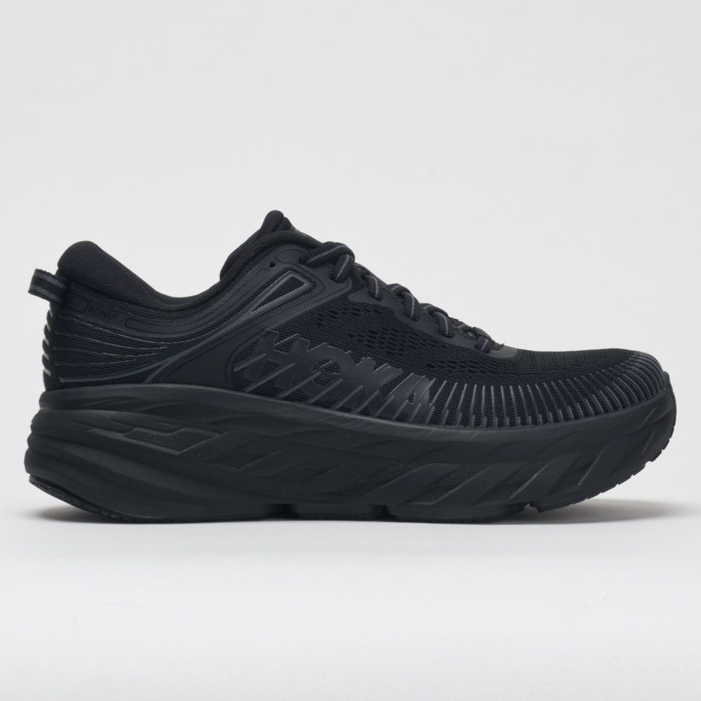 045290_3 HOKA Bondi 7 Mens Black/Black - Image 1