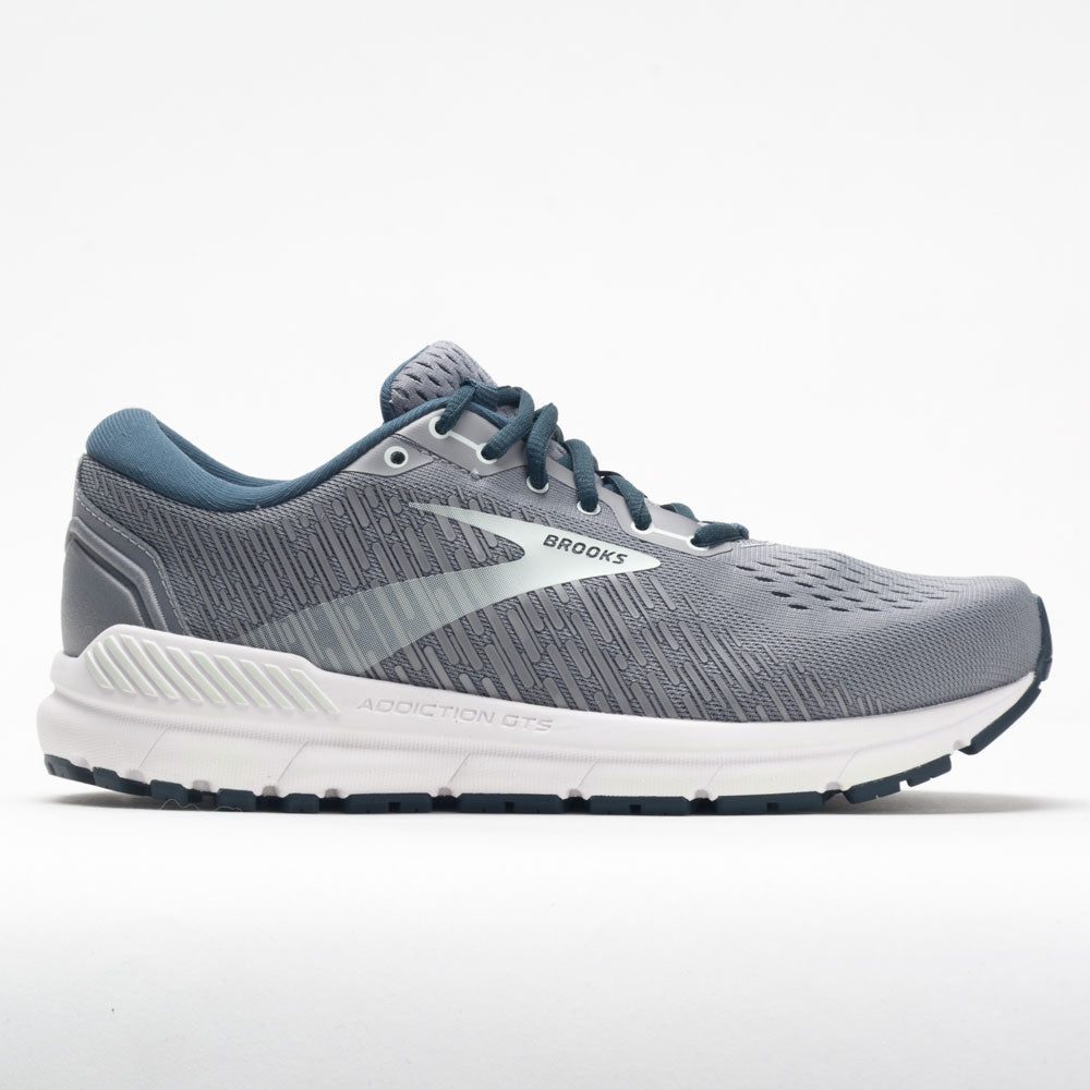 047312_3 Brooks Addiction GTS 15 Womens Gray/Navy/Aqua - Image 1
