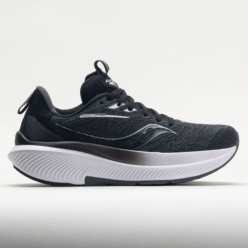 048766_3 Saucony Echelon 9 Mens Black/White - Image 1