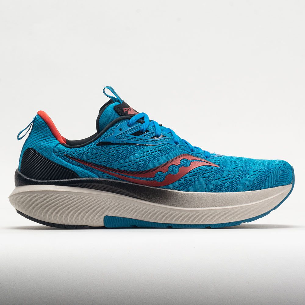048768_3 Saucony Echelon 9 Mens Ocean/Redrock - Image 1