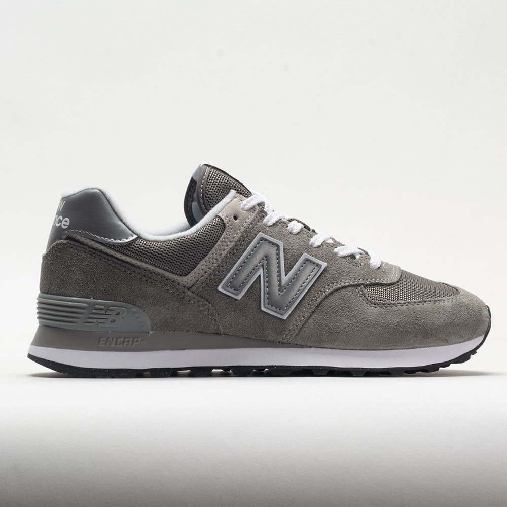 048816_3 New Balance 574 Core Womens Grey/White - Image 1